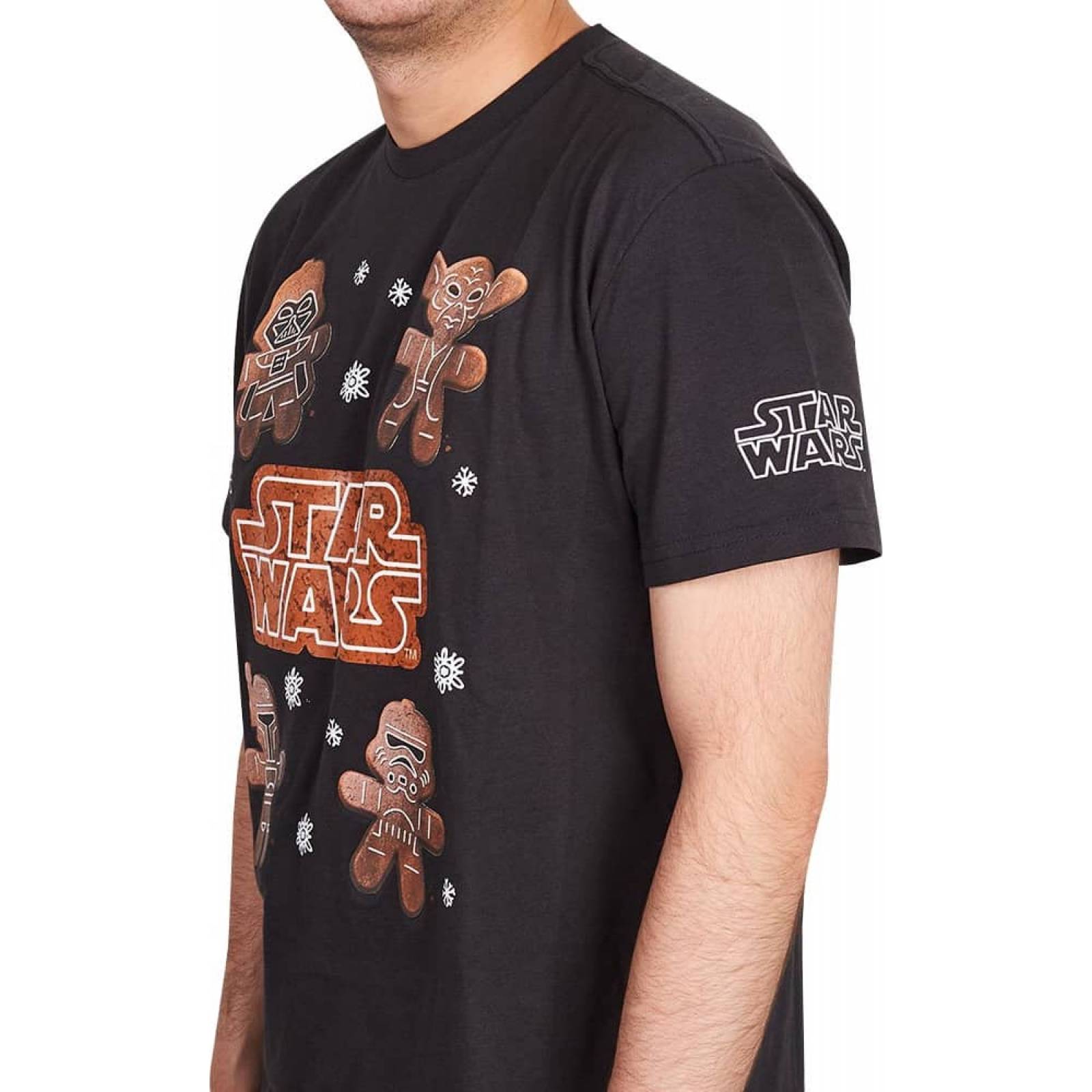 Playera casual caballero gris Star Wars modelo NSTA