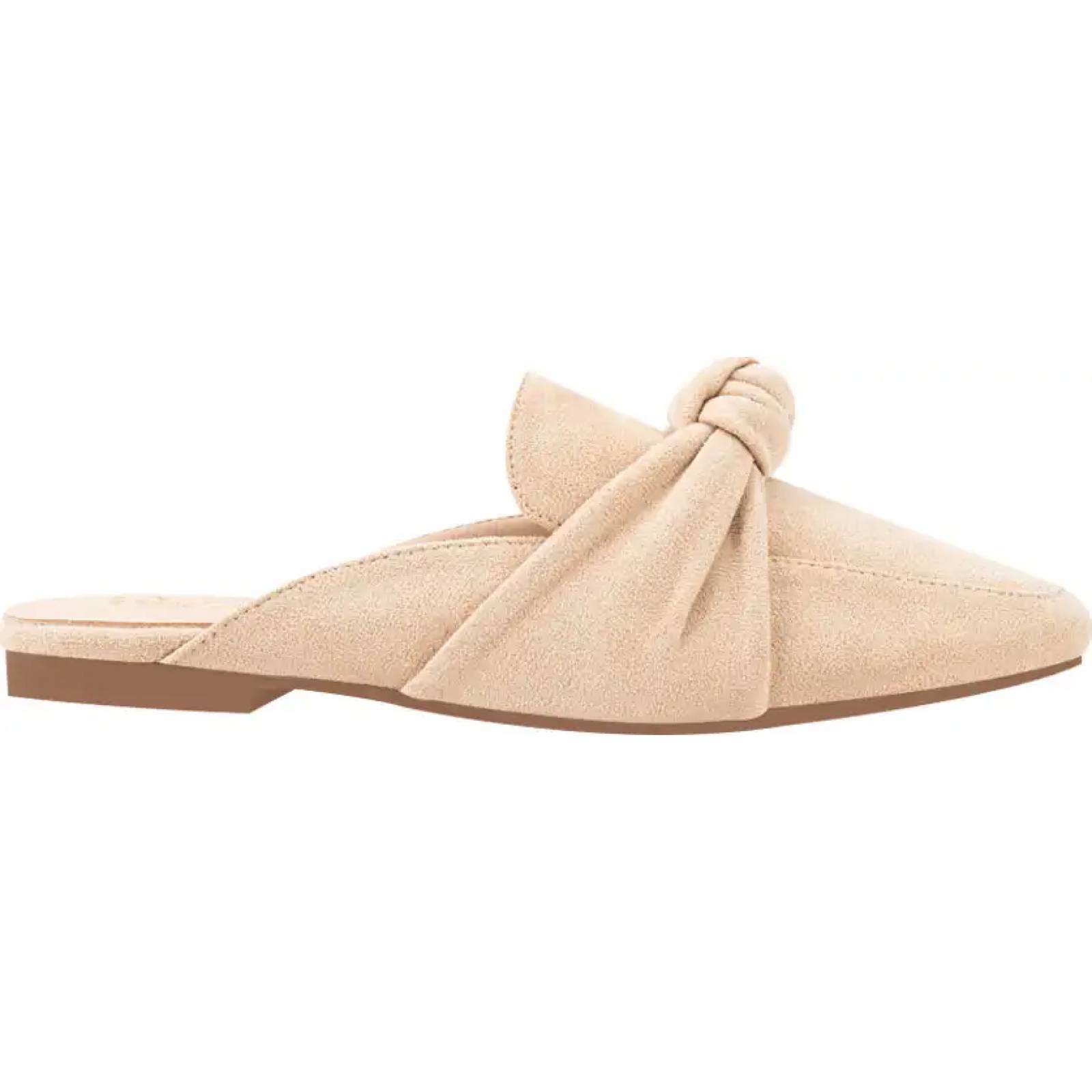 Suecos dama beige Pink By Price Shoes modelo 1924