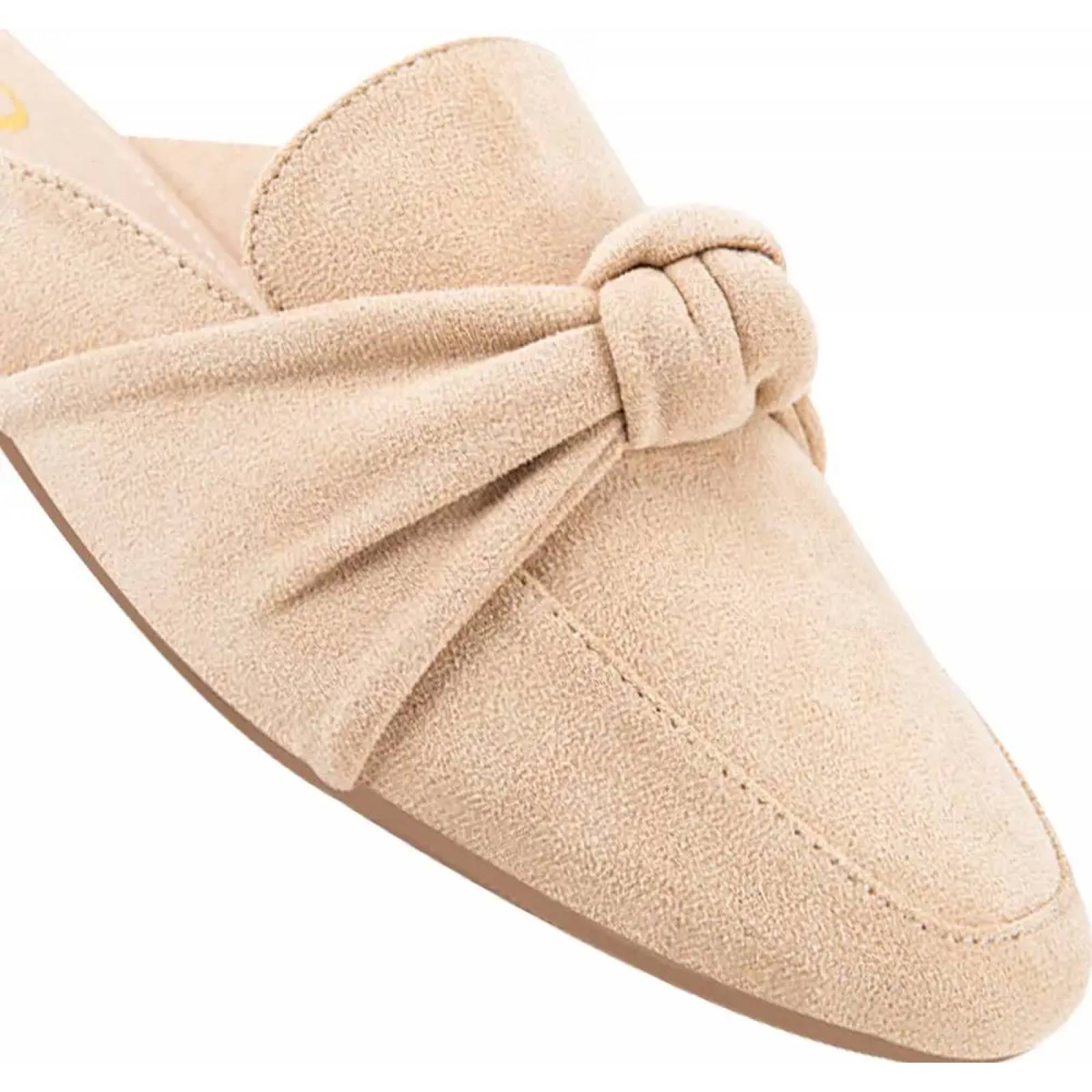 Suecos dama beige Pink By Price Shoes modelo 1924