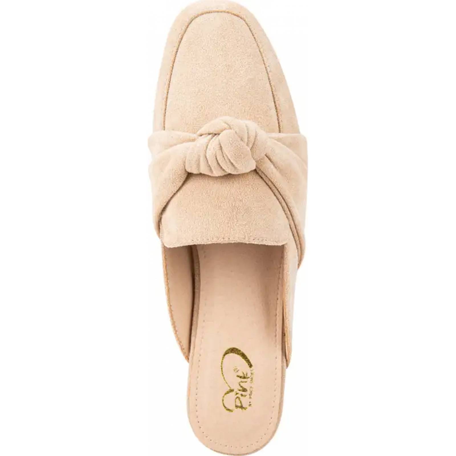 Suecos dama beige Pink By Price Shoes modelo 1924