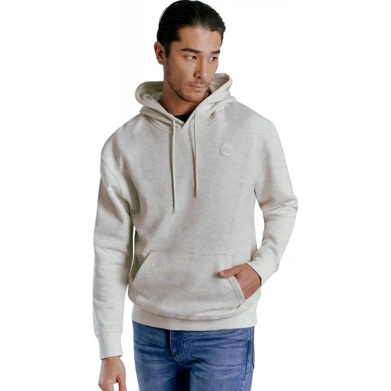 Sudadera casual caballero avena Hummer modelo 0027