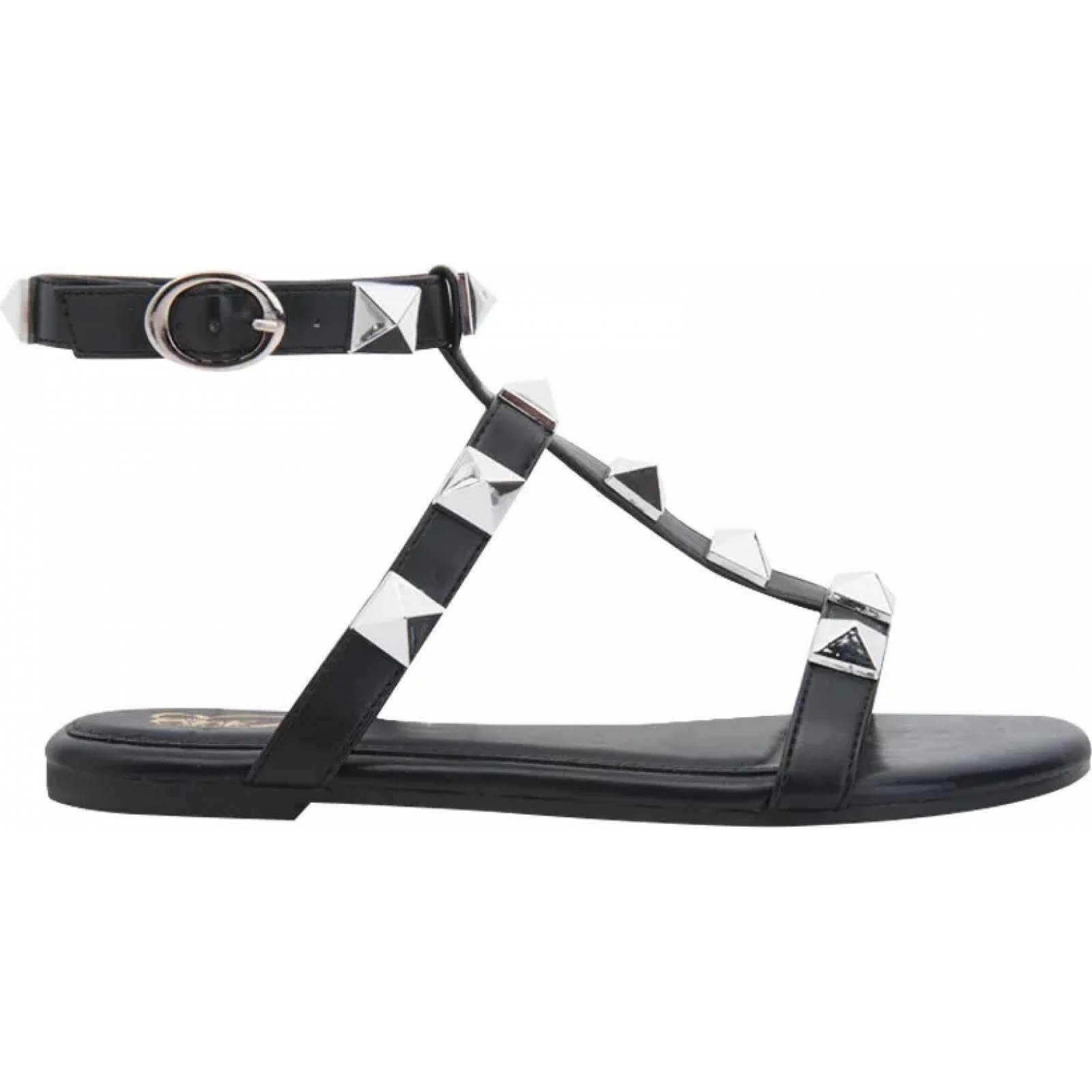 Sandalia casual dama negro Pink By Price Shoes modelo 2040