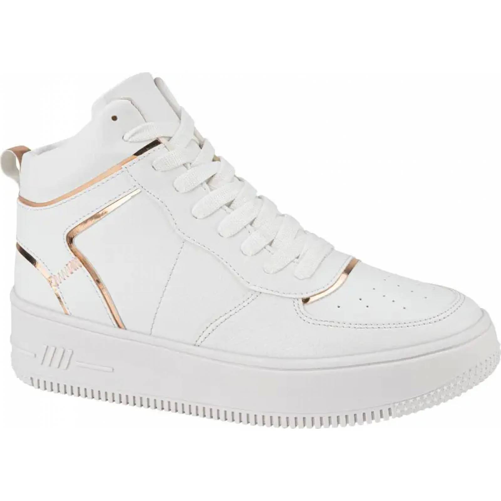 Bota tenis casual urbano dama blanco Prokennex modelo 9201