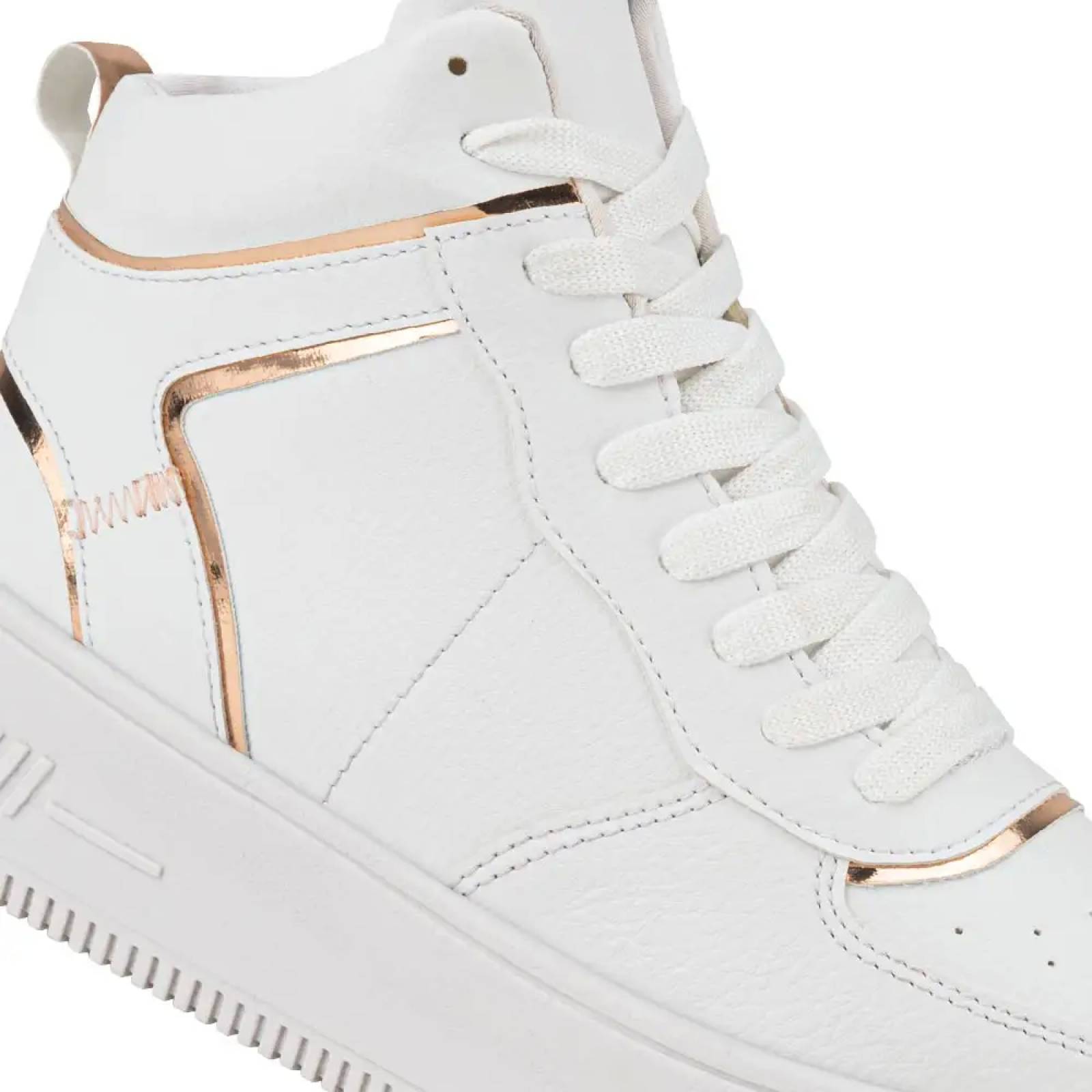 Bota tenis casual urbano dama blanco Prokennex modelo 9201
