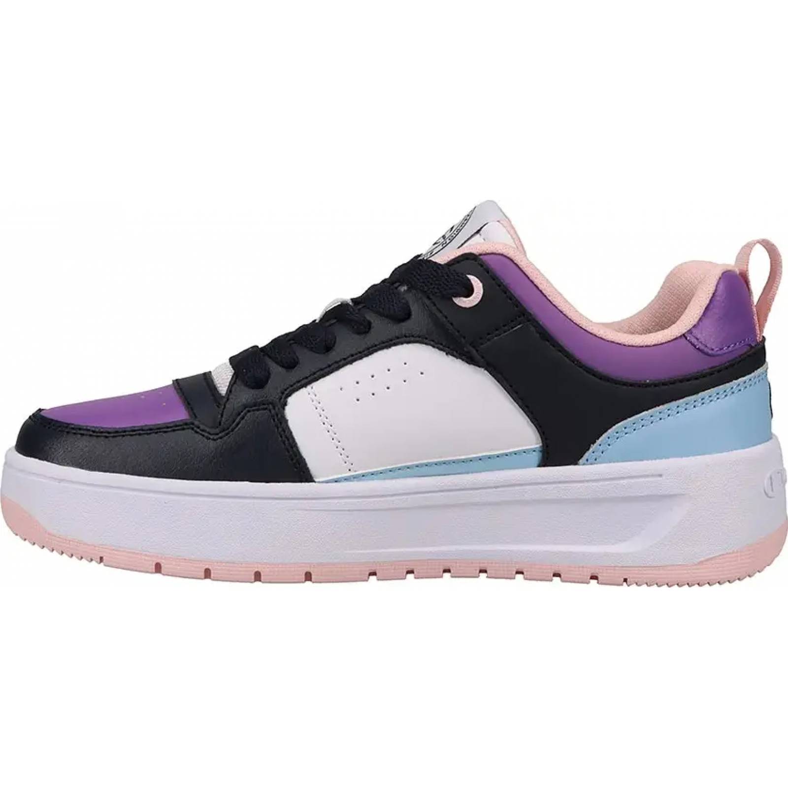 Choclo tenis casual urbano dama multicolor piel Champion modelo 376W