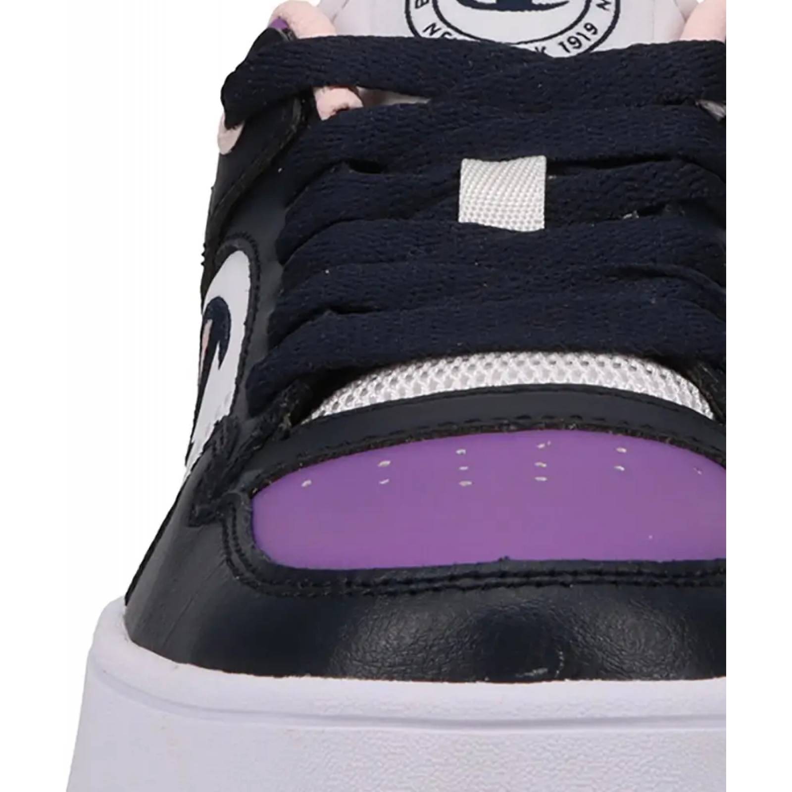 Choclo tenis casual urbano dama multicolor piel Champion modelo 376W