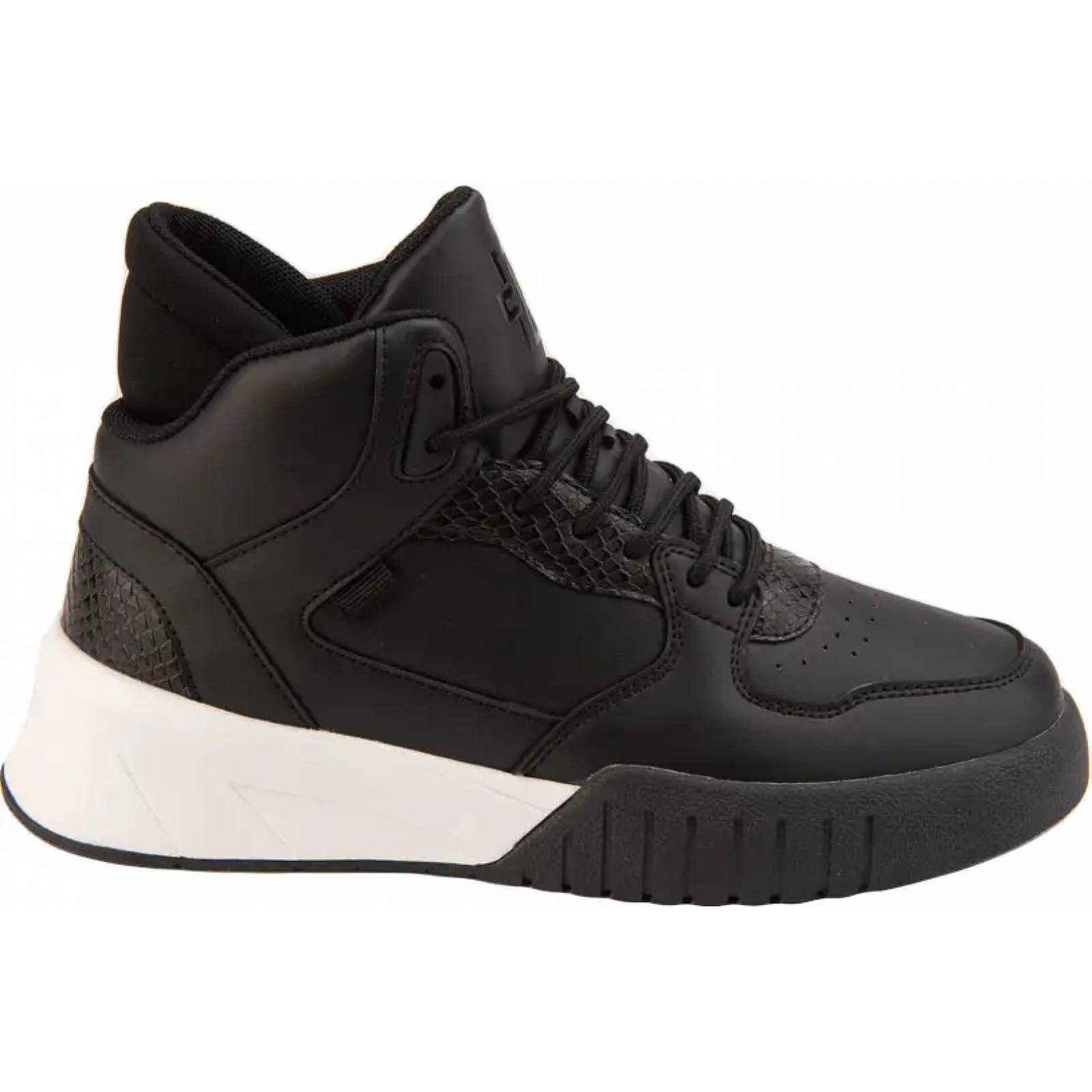 Bota tenis casual urbano dama negro Belinda Peregrin modelo 2402