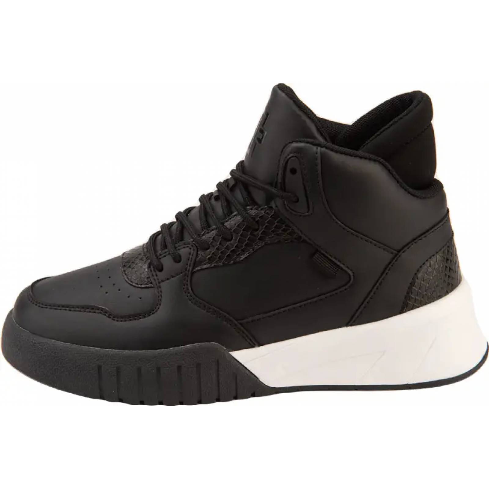 Bota tenis casual urbano dama negro Belinda Peregrin modelo 2402