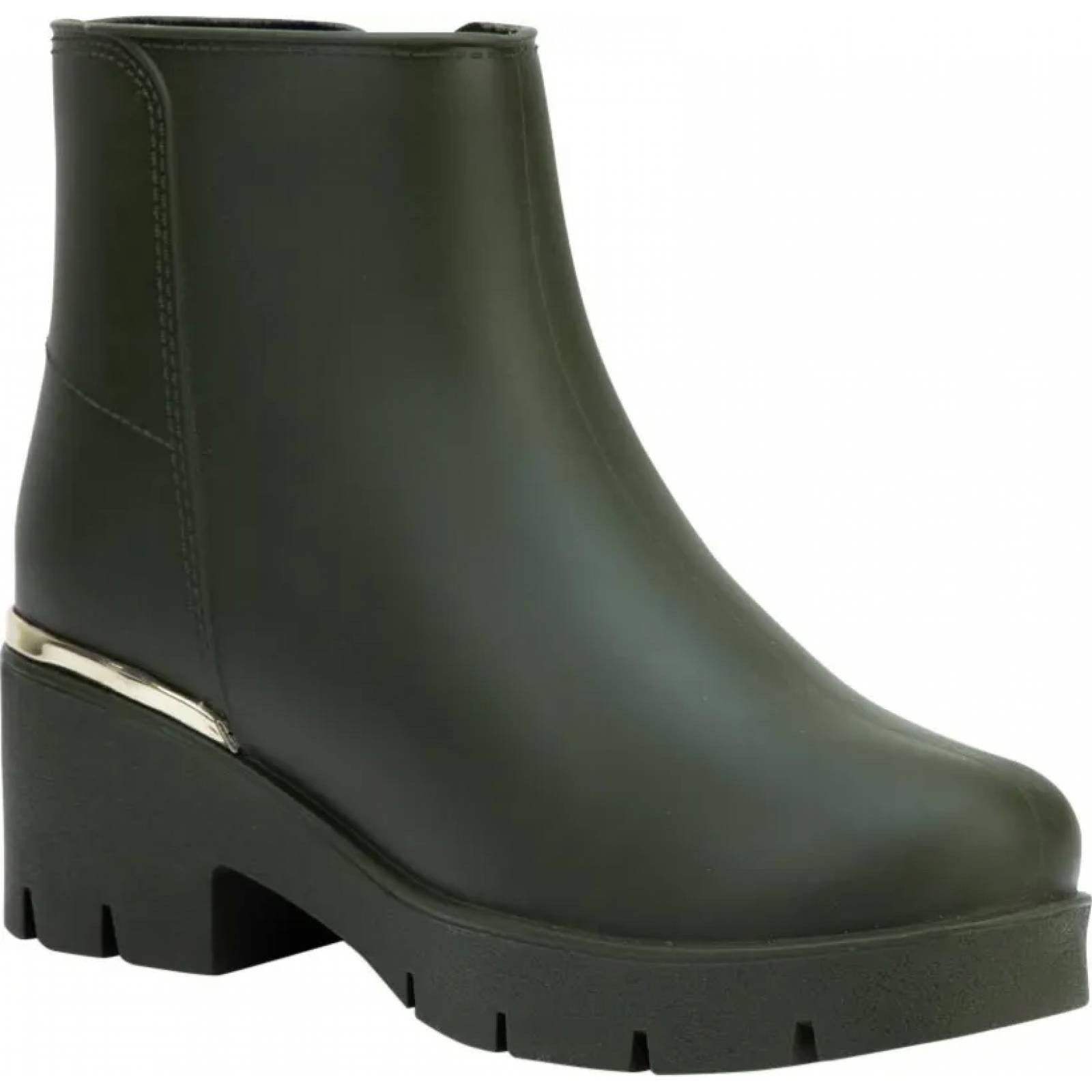 Botines dama verde camuflaje Pink By Price Shoes modelo 1679