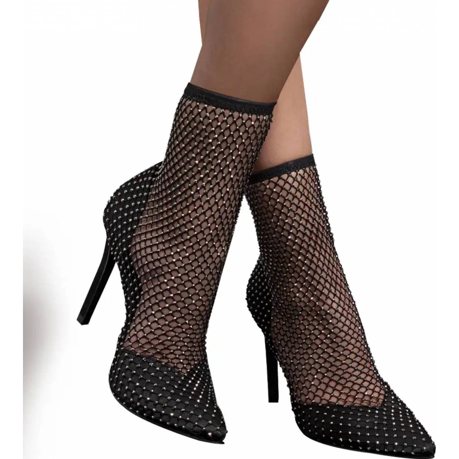 Botines dama negro Thalia Sodi modelo KW01