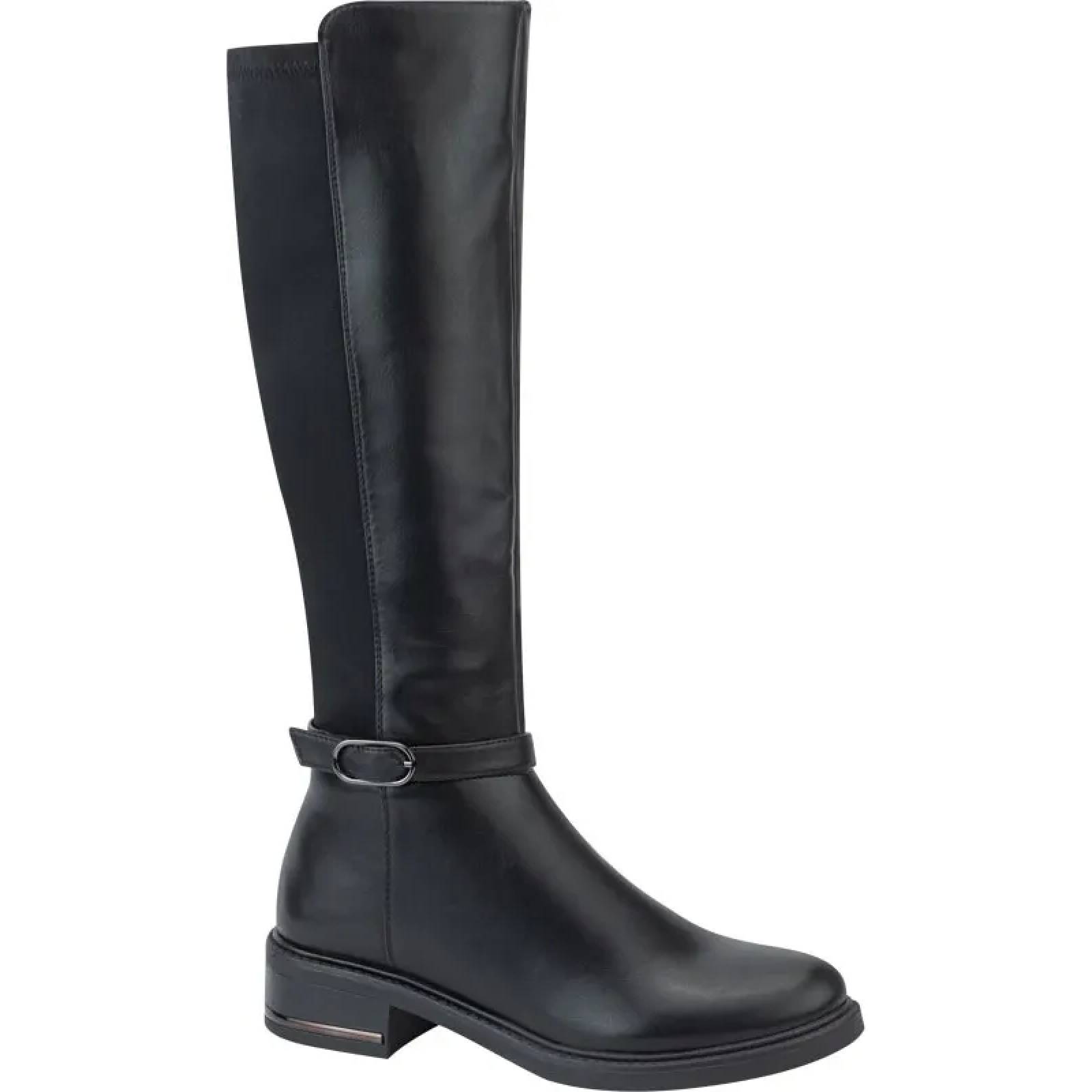 Botas largas dama negro Tierra Bendita modelo 3563