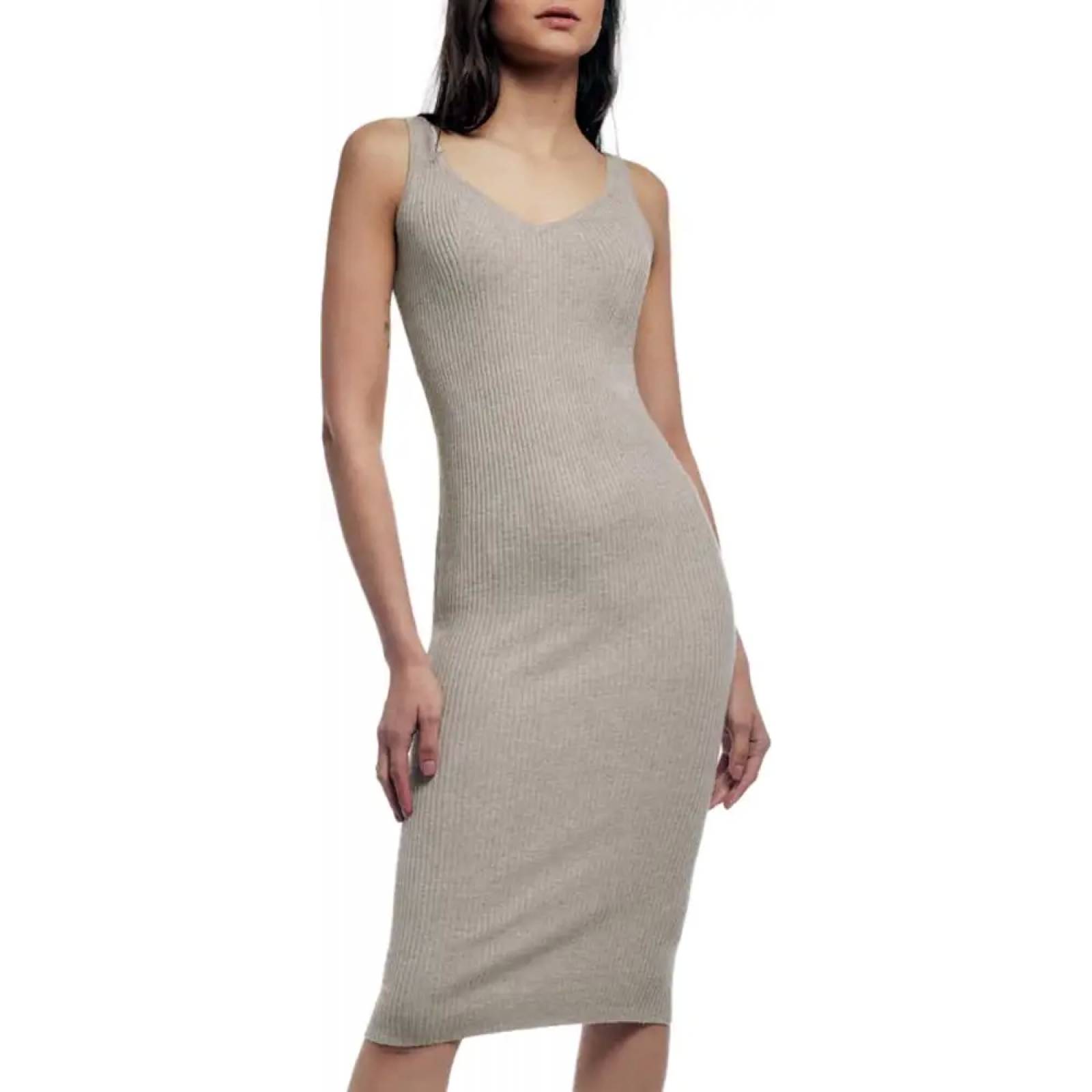 Vestido casual dama gris Holly Land modelo MIN1