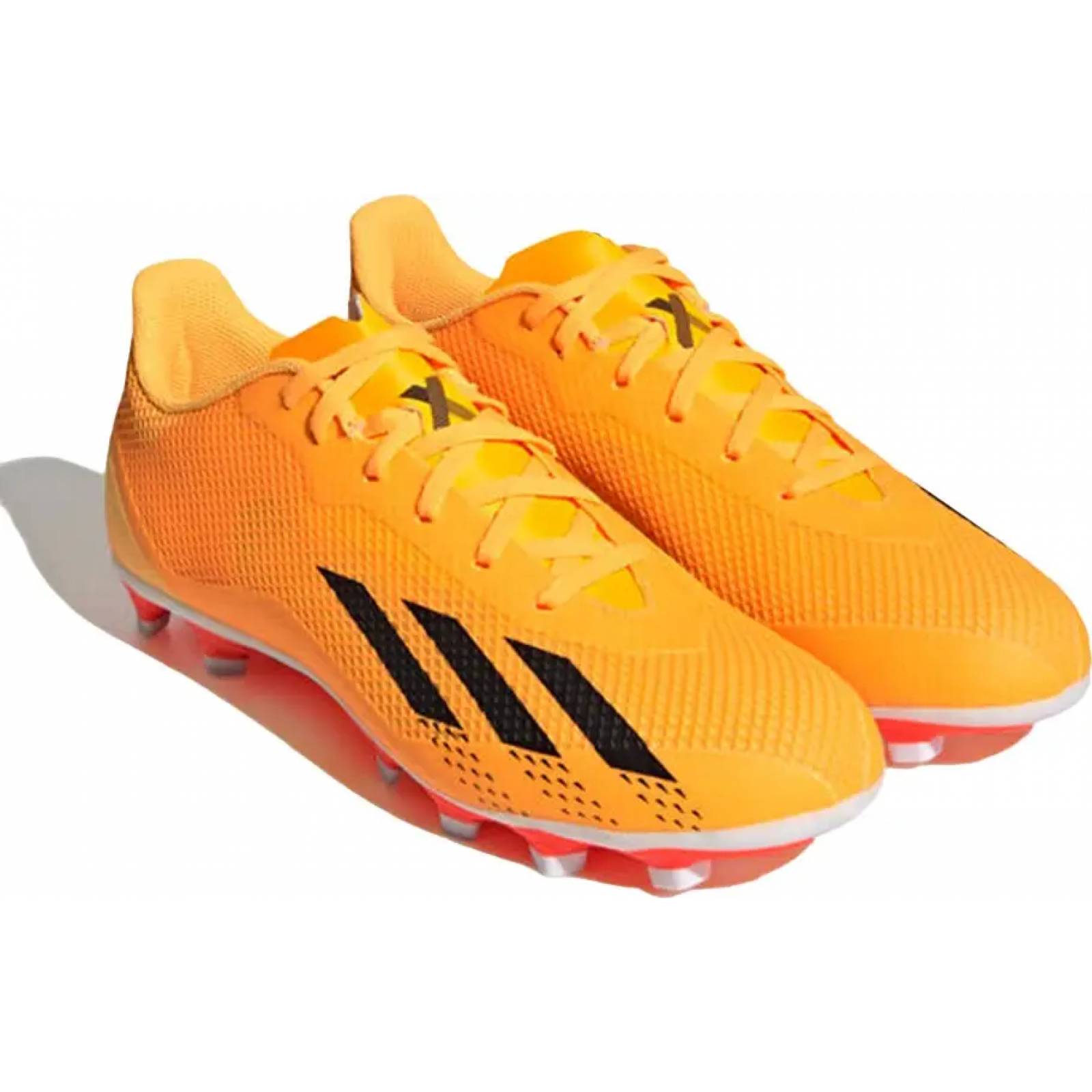 Tenis de futbol / tacos caballero amarillo Adidas modelo 2460