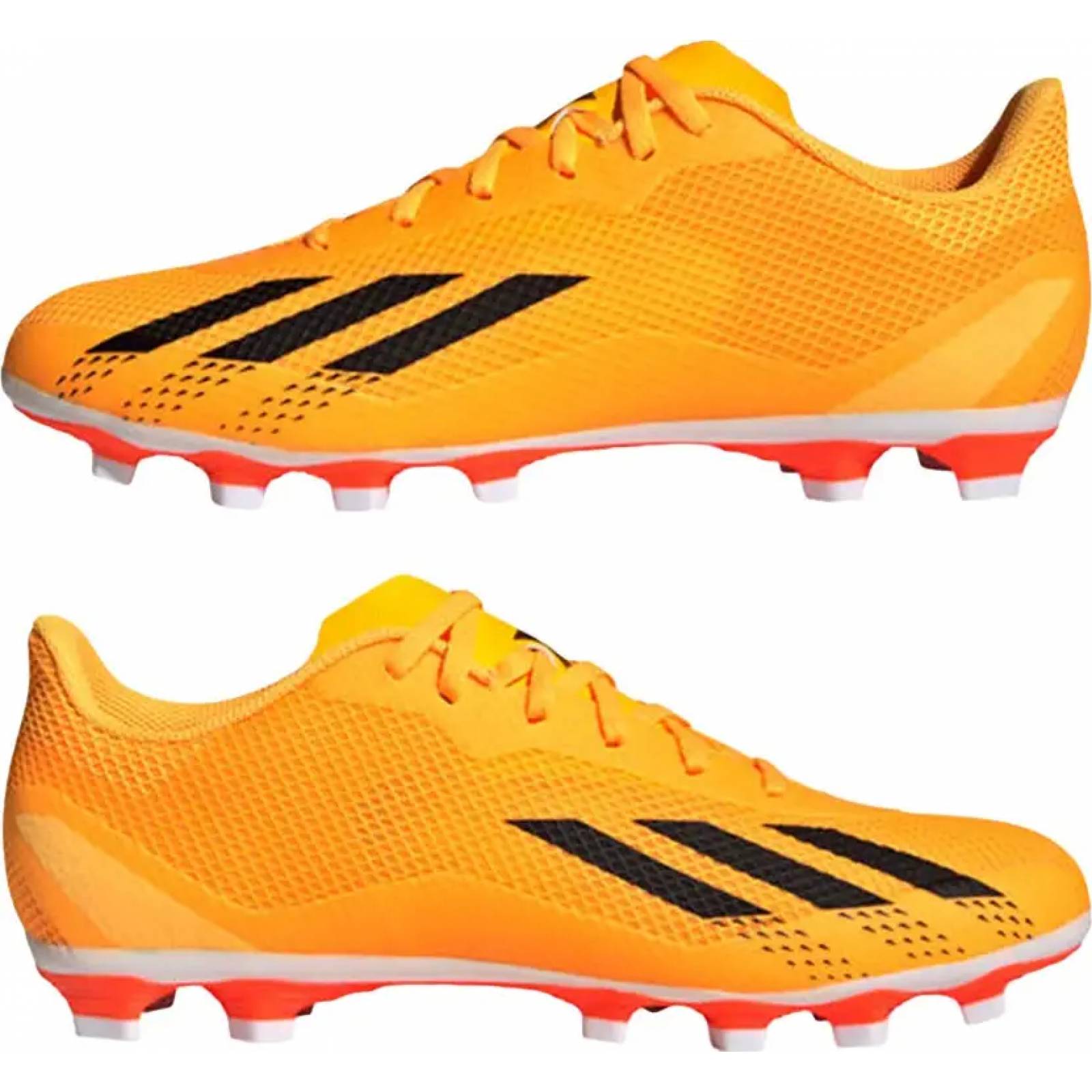 Tenis de futbol / tacos caballero amarillo Adidas modelo 2460