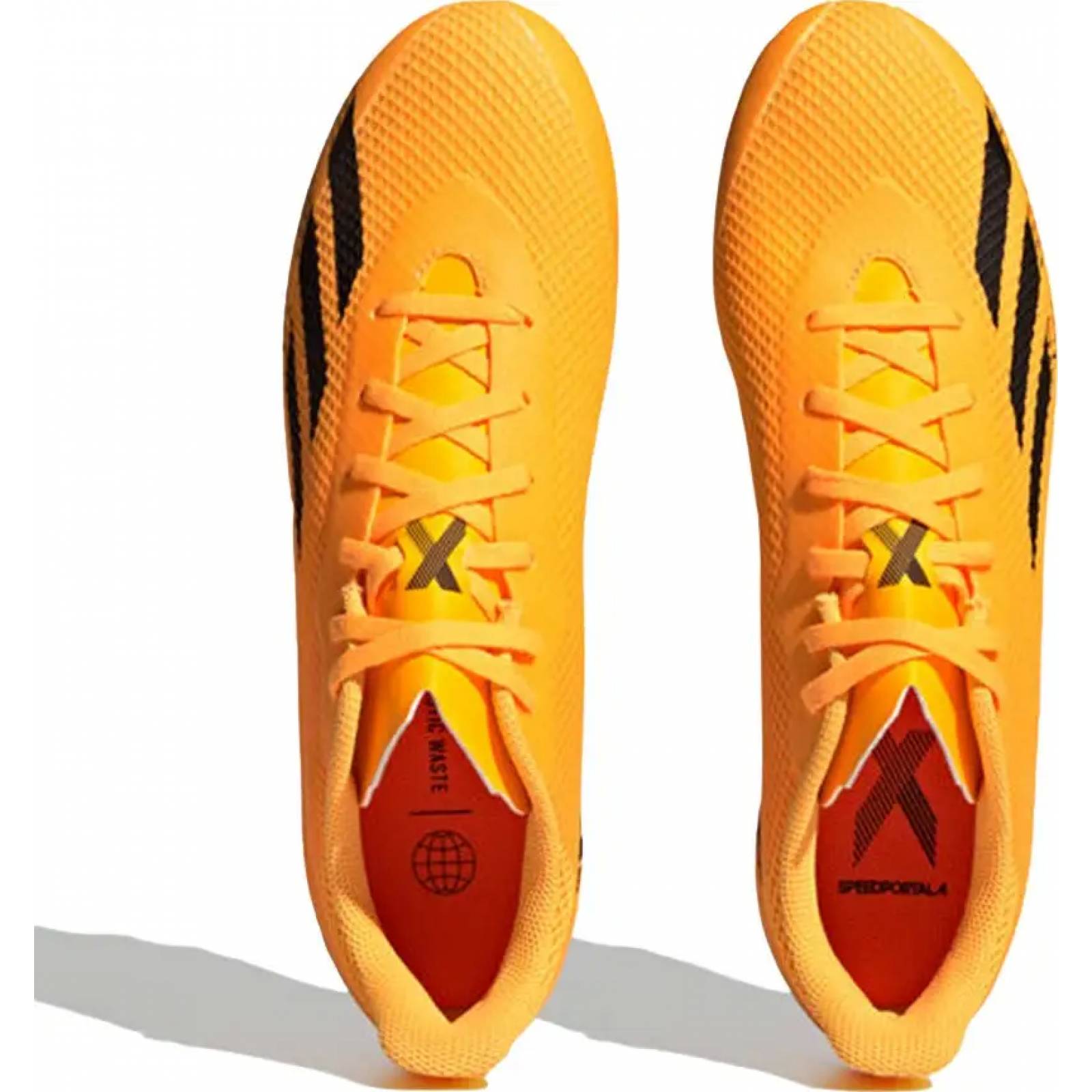 Tenis de futbol / tacos caballero amarillo Adidas modelo 2460
