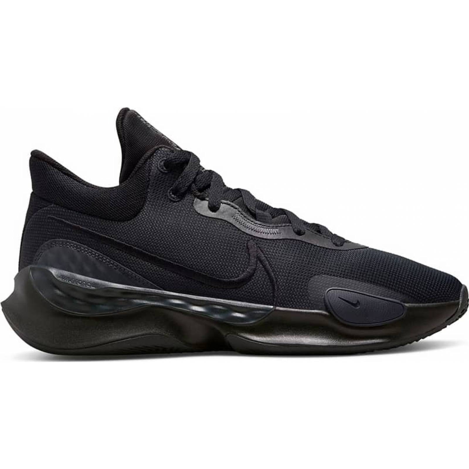 Tenis para basketball caballero negro Nike modelo 4001