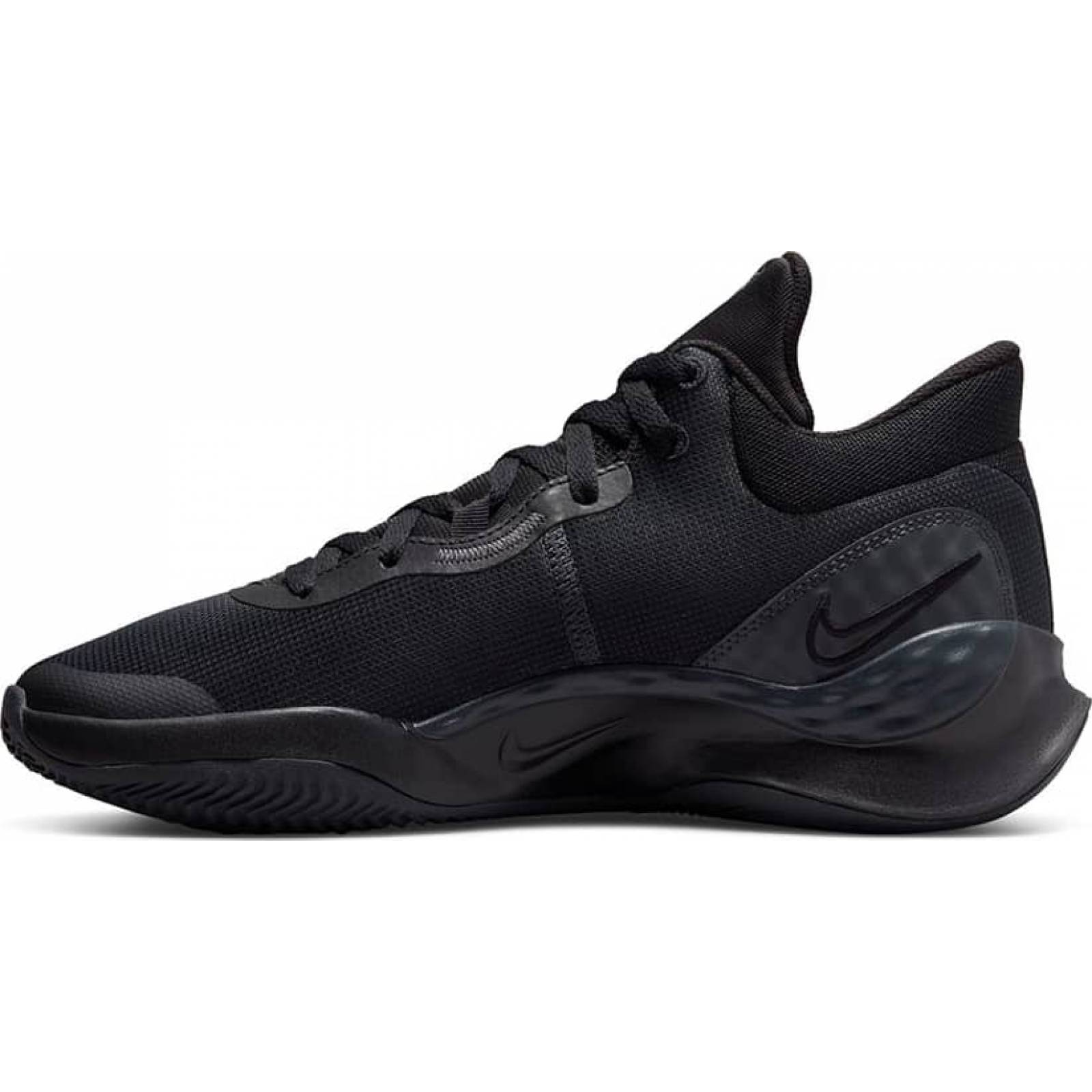 Tenis para basketball caballero negro Nike modelo 4001