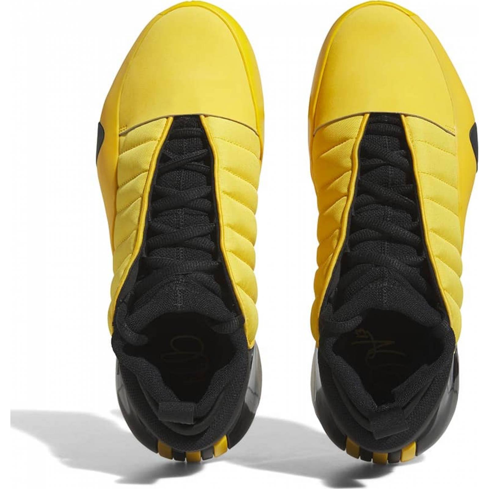 Tenis para basketball caballero amarillo Adidas modelo 3426