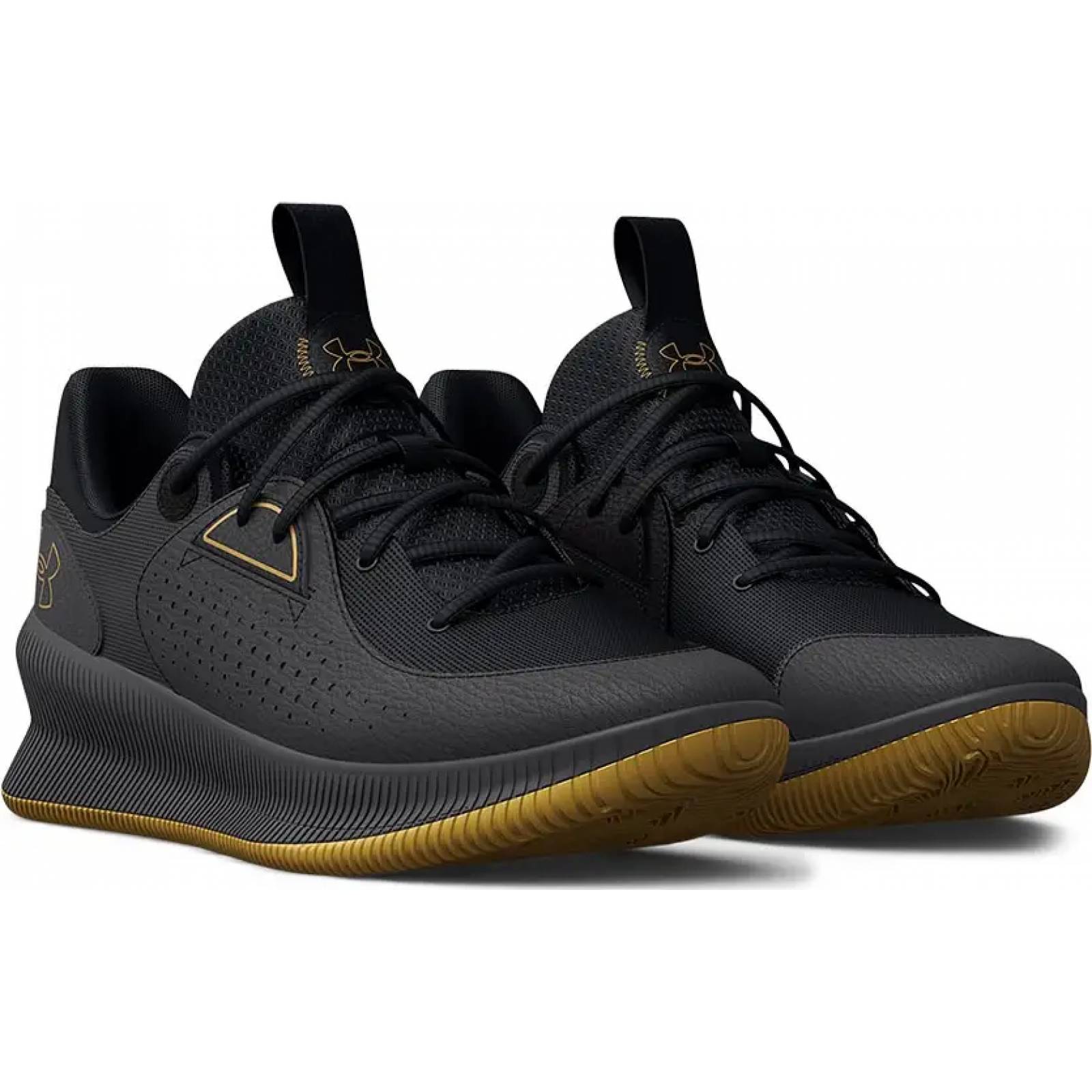 Tenis para basketball caballero negro Under Armour Mexico modelo 5619