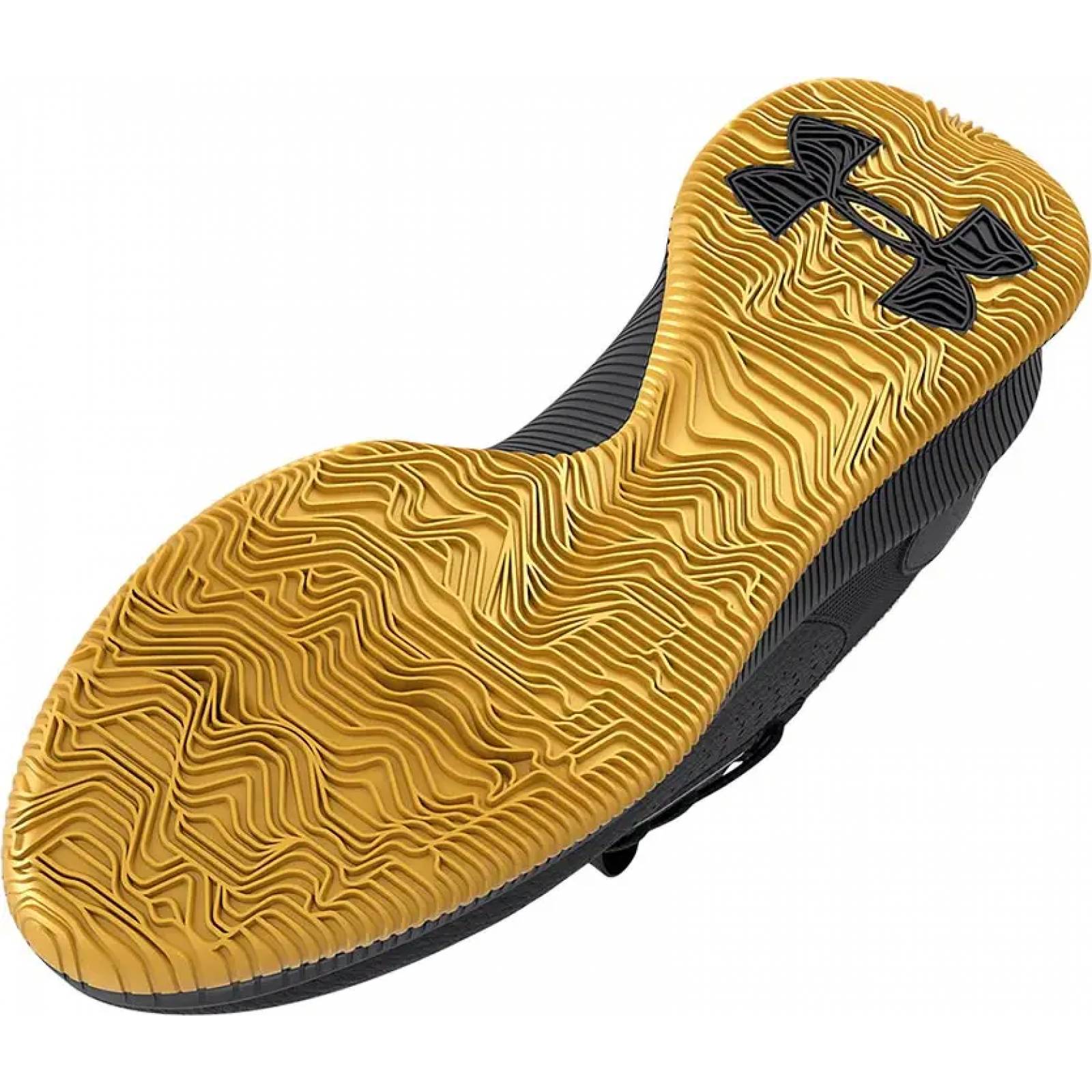 Tenis para basketball caballero negro Under Armour Mexico modelo 5619