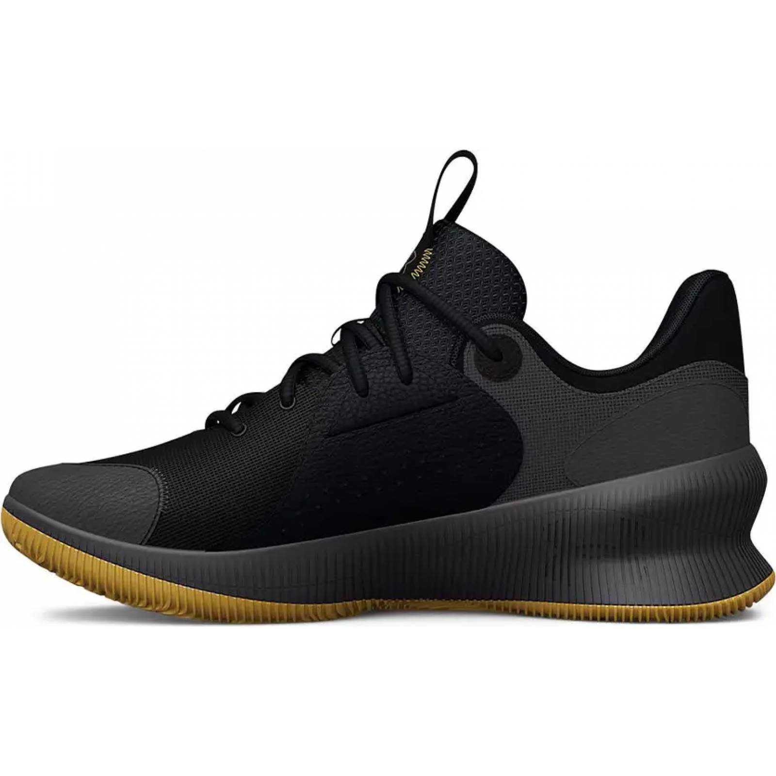 Tenis para basketball caballero negro Under Armour Mexico modelo 5619