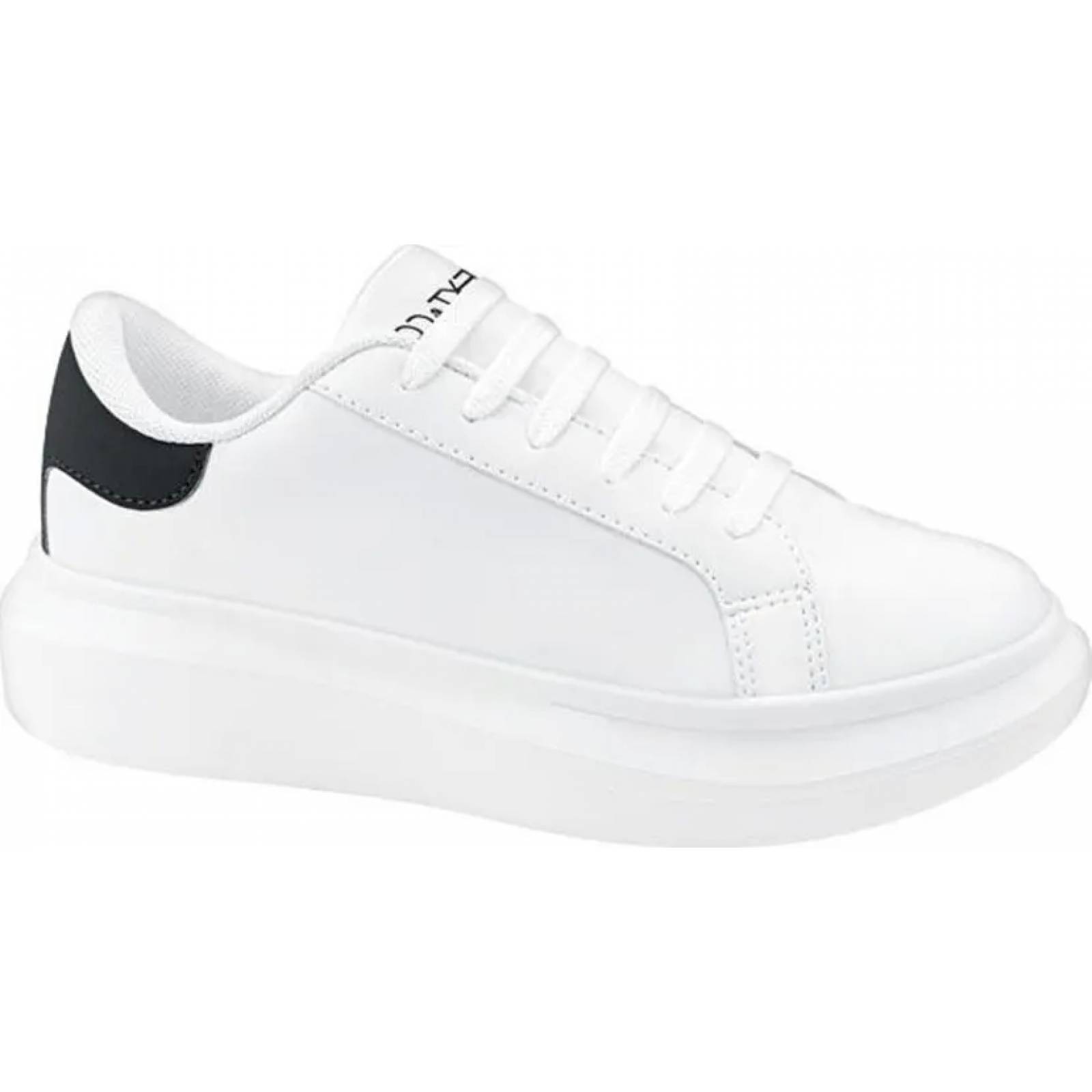 Choclo tenis casual urbano caballero blanco/negro Next & Co modelo 201