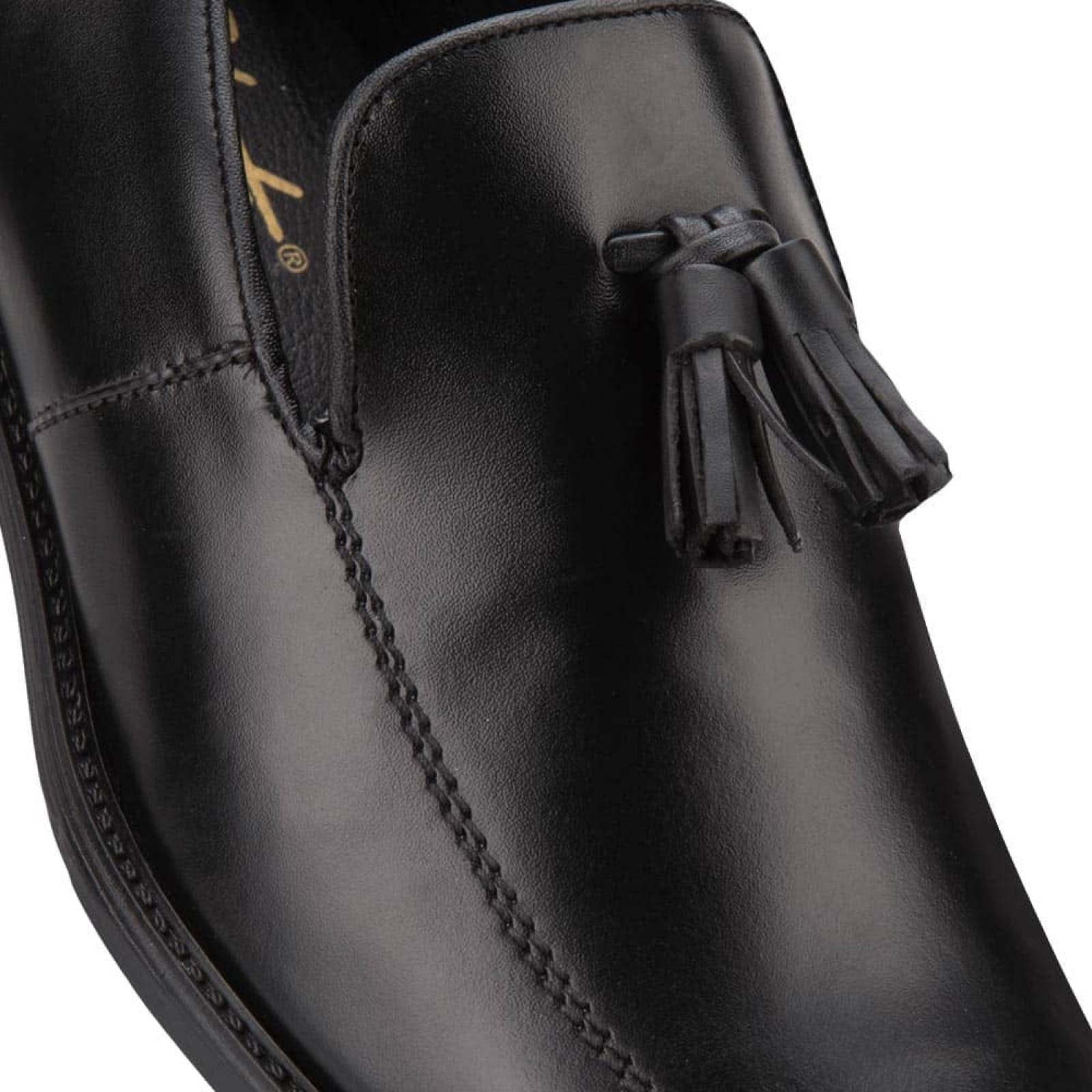 Mocasines caballero negro piel Schatz modelo 5082