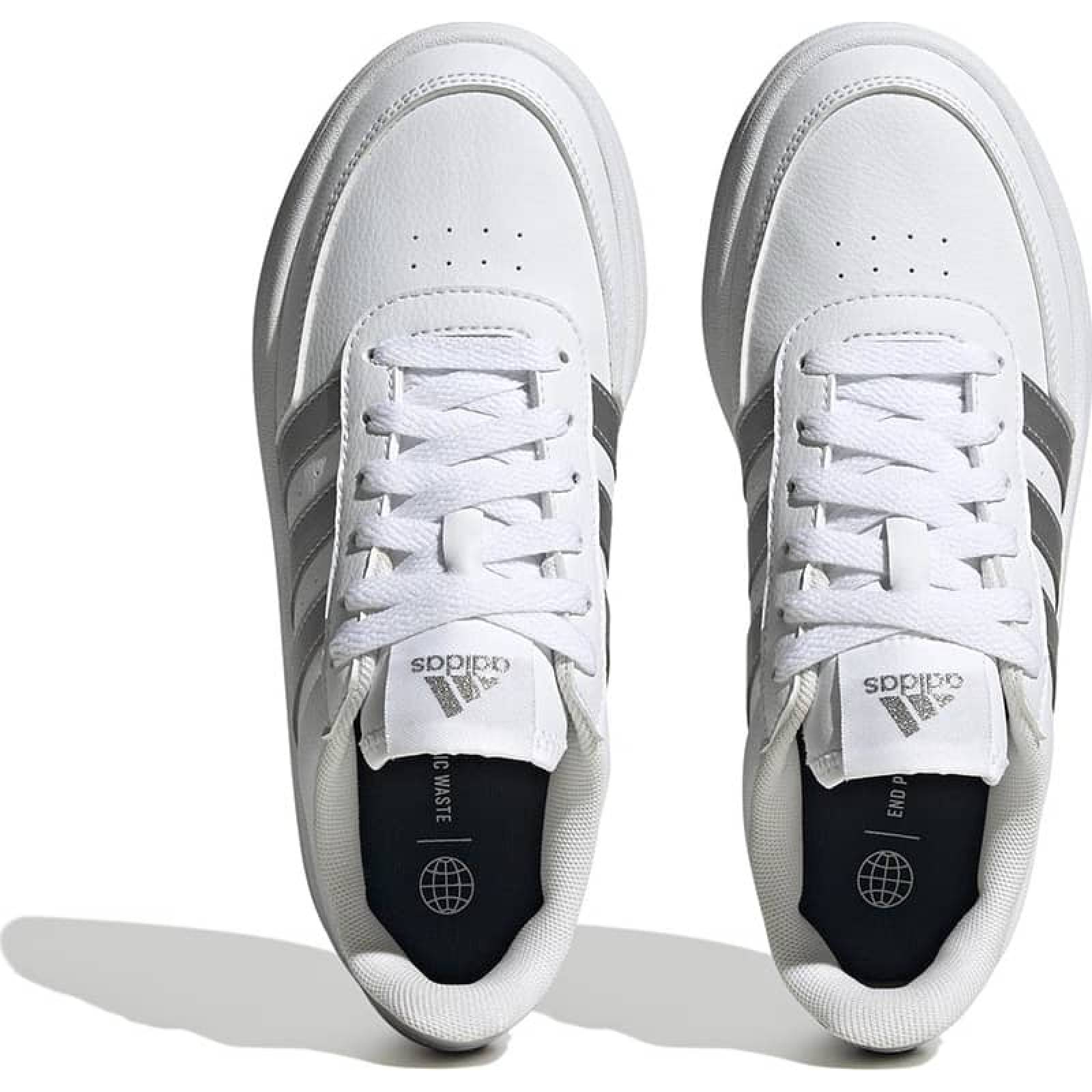 Choclo tenis casual urbano dama blanco Adidas modelo 9440