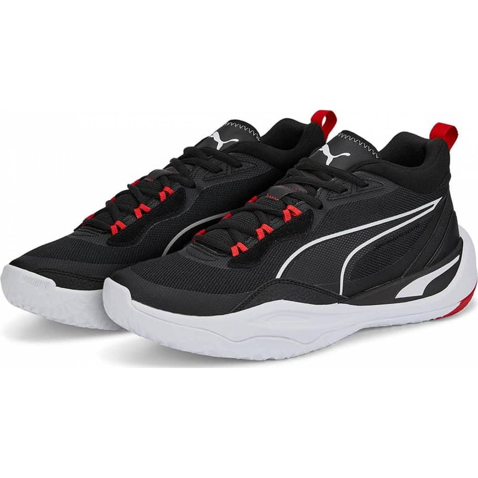 Tenis para basketball caballero blanco/negro Puma modelo 4101