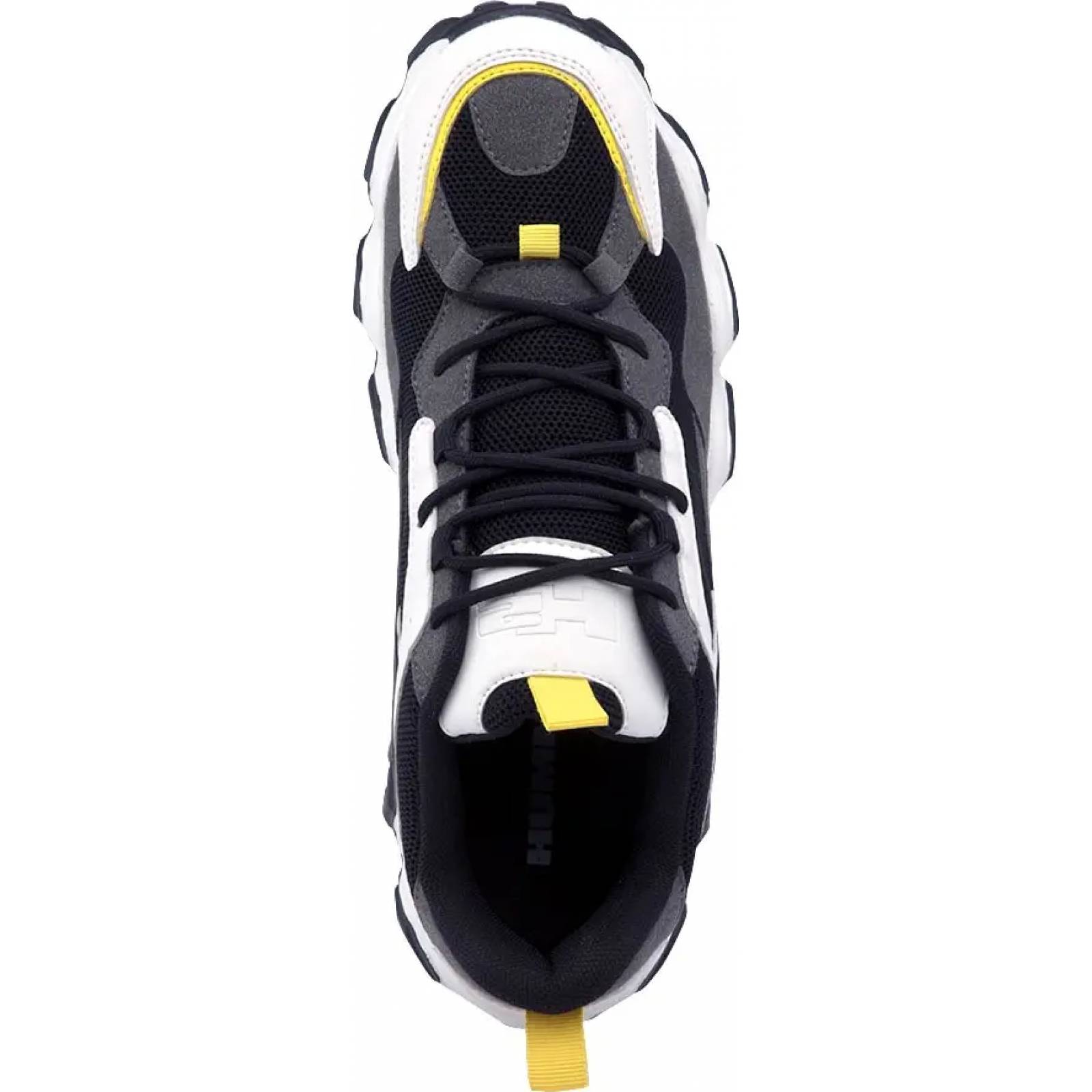 Choclo tenis casual urbano caballero blanco/negro Hummer modelo 1601