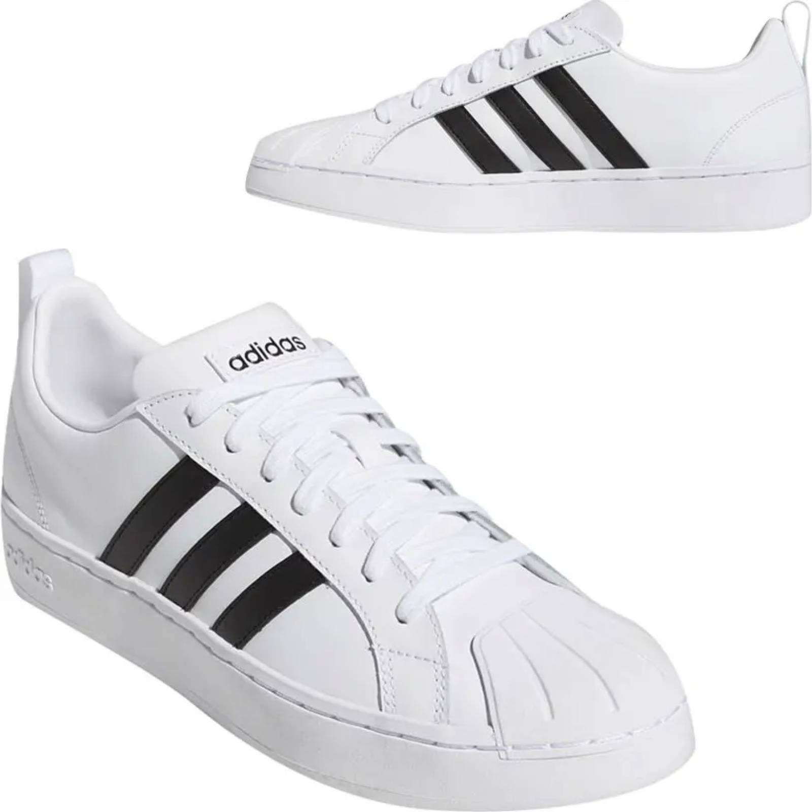 Choclo tenis casual urbano caballero blanco piel Adidas modelo 5488