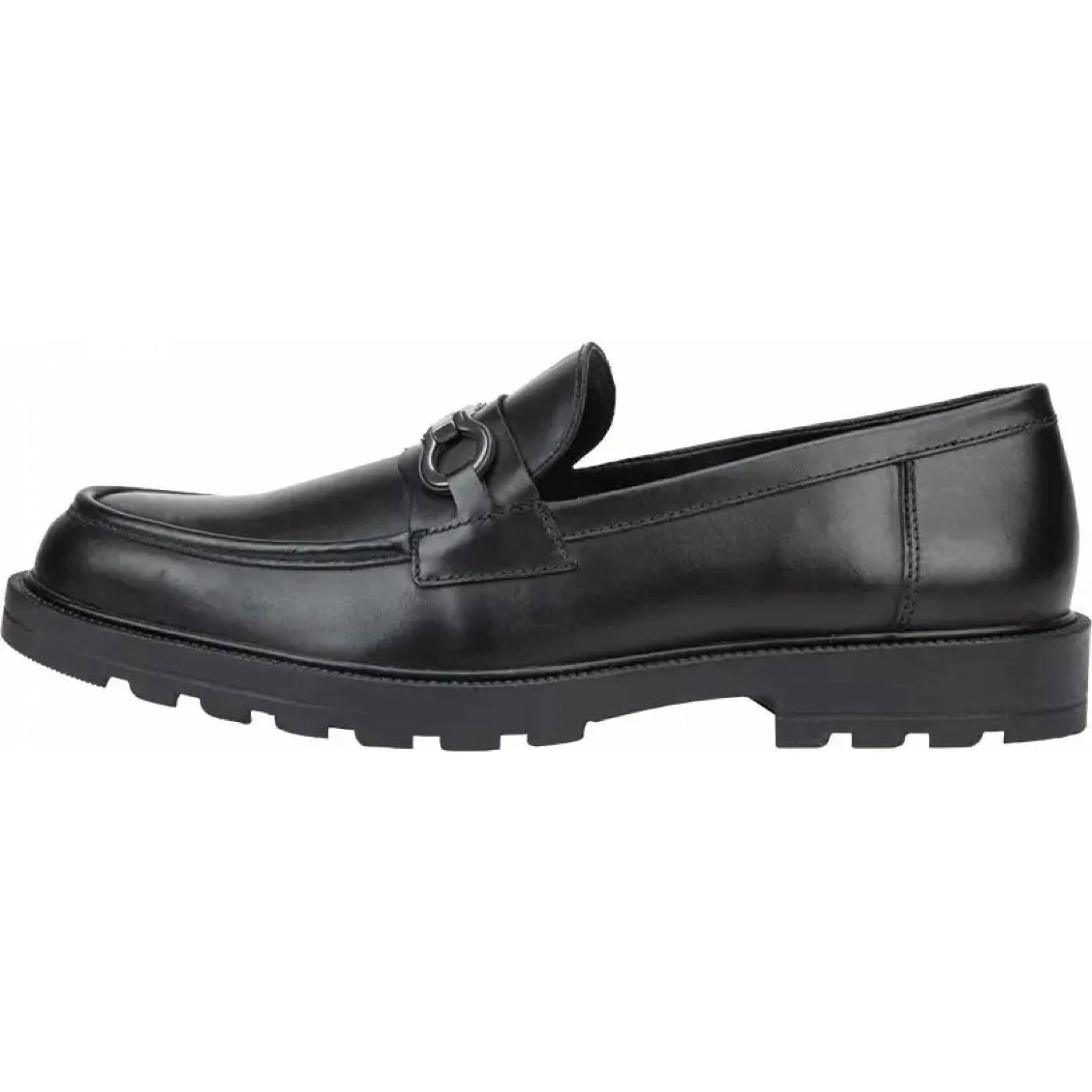 Mocasines caballero negro piel Michel Domit modelo AV01