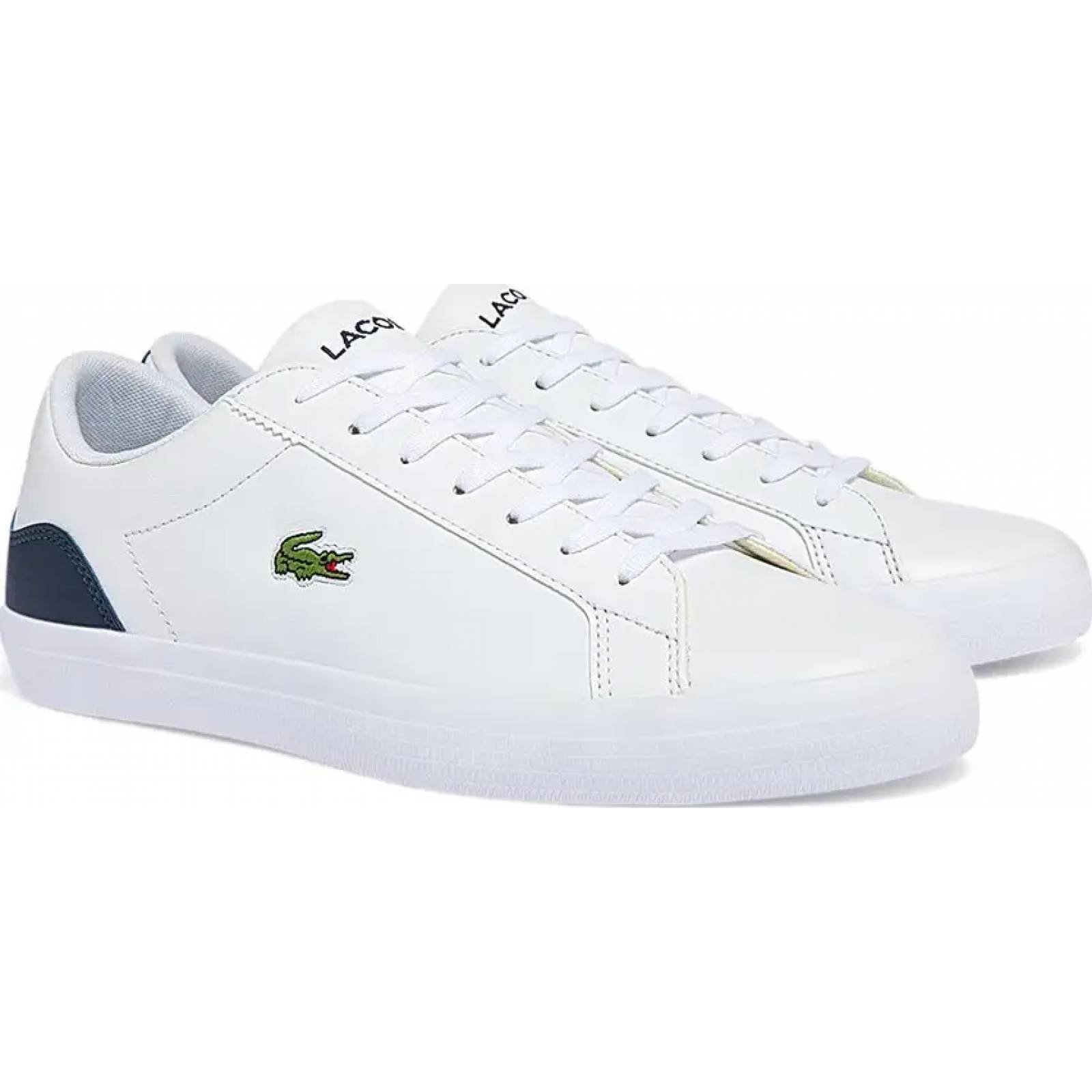Choclo tenis casual urbano caballero blanco piel Lacoste modelo 7042