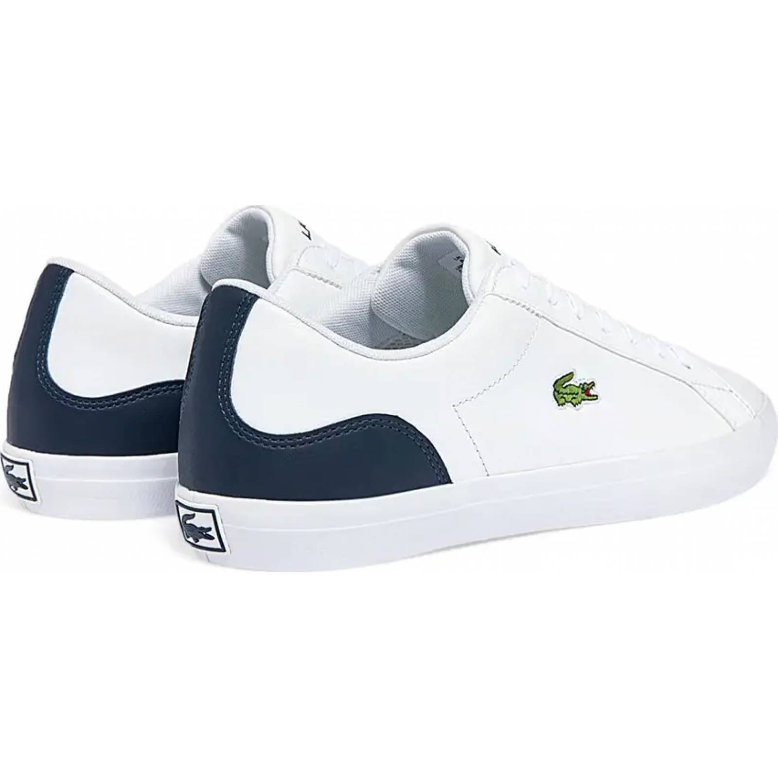 Choclo tenis casual urbano caballero blanco piel Lacoste modelo 7042