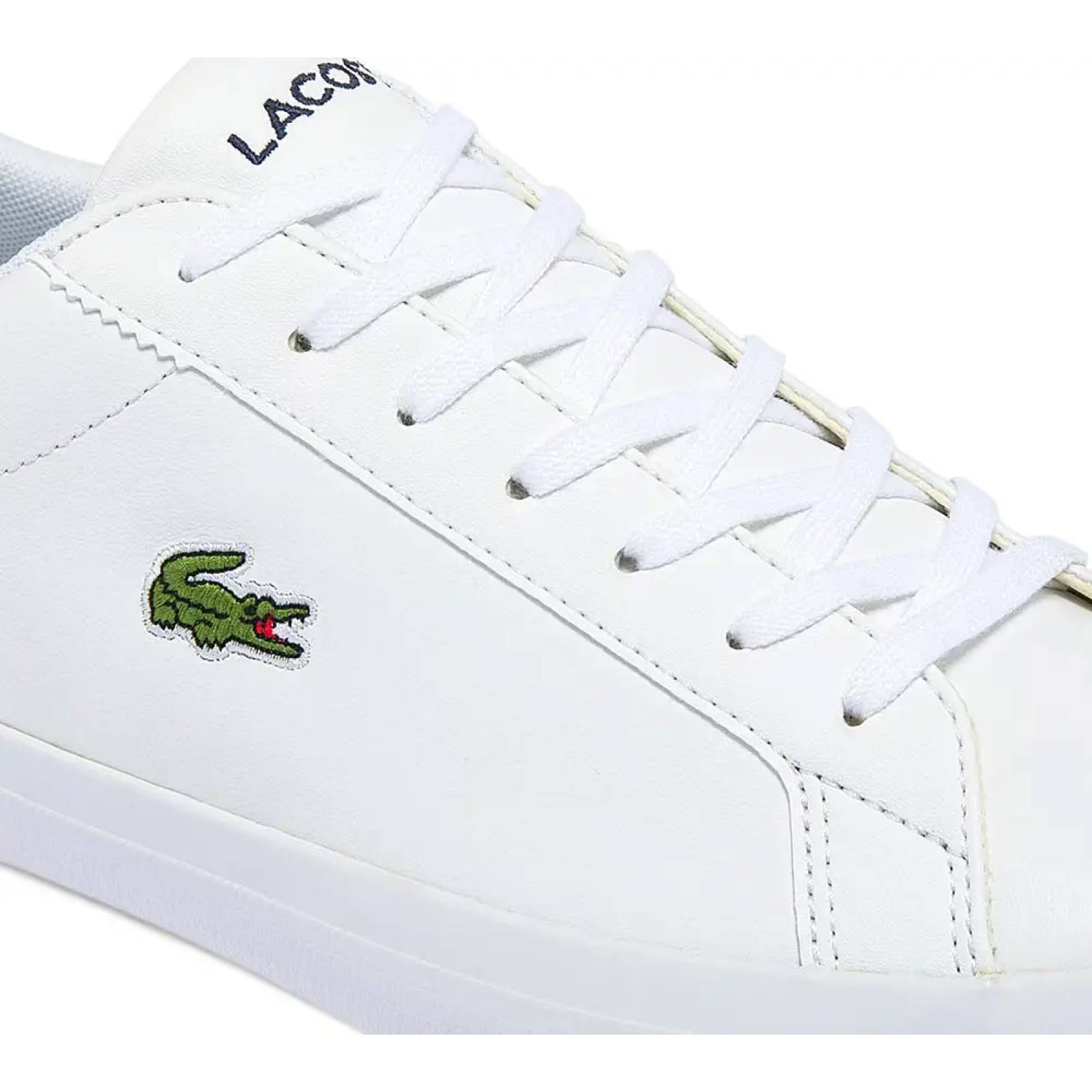 Choclo tenis casual urbano caballero blanco piel Lacoste modelo 7042