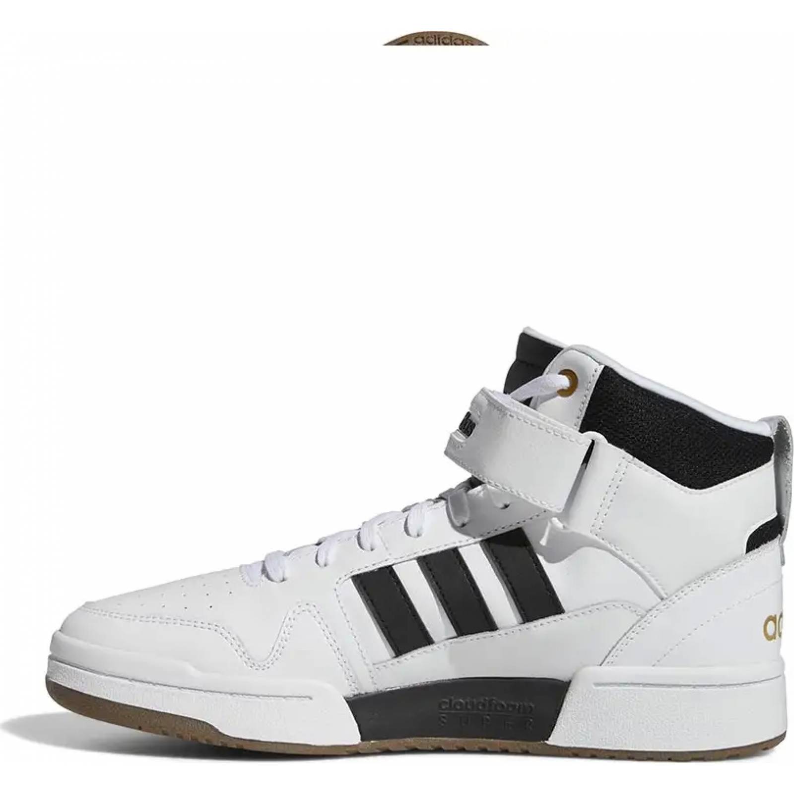 Bota tenis casual urbano caballero blanco Adidas modelo 1338