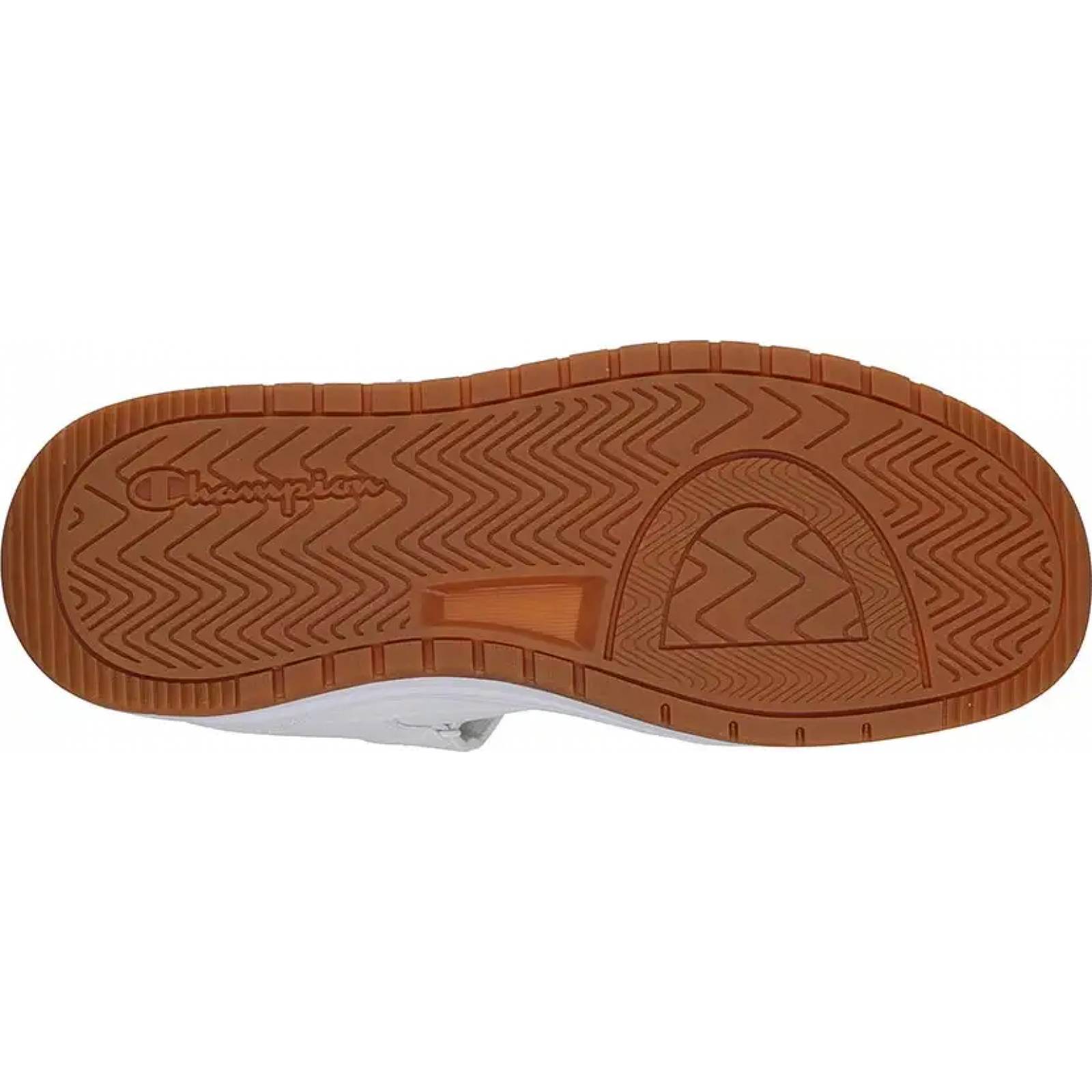 Choclo tenis casual urbano caballero blanco piel Champion modelo 366M