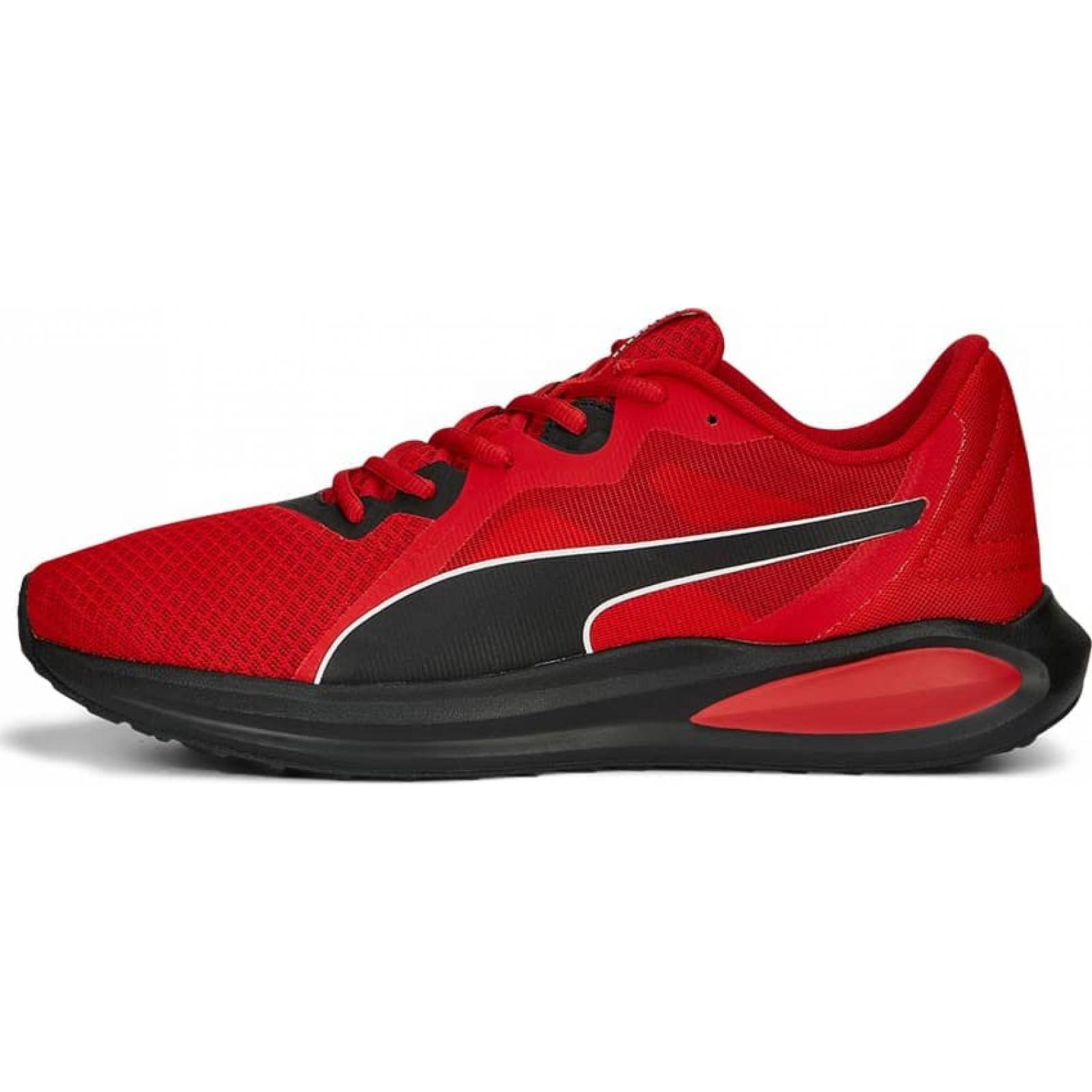 Correr tenis deportivo caballero rojo Puma modelo 8104