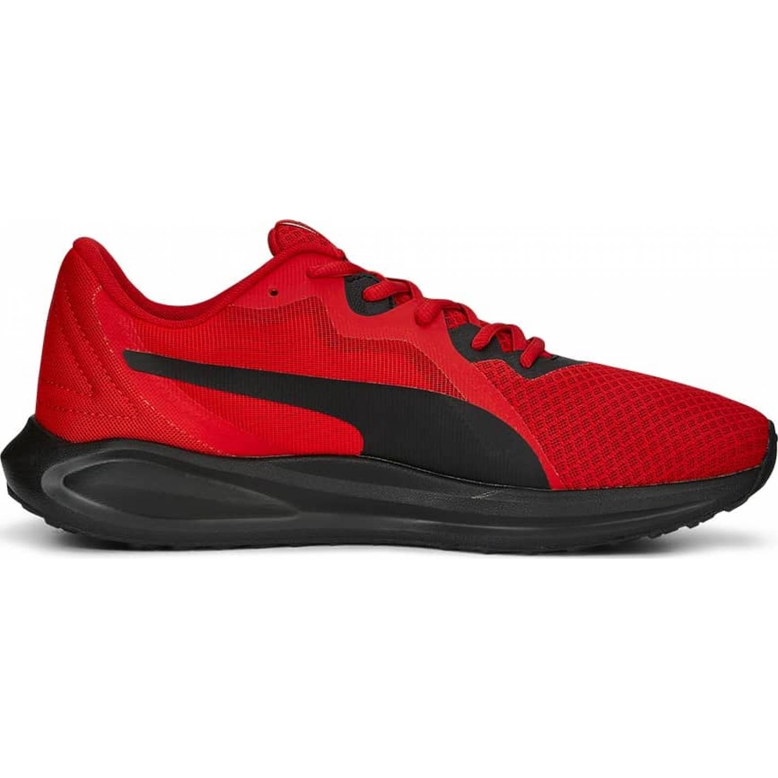 Correr tenis deportivo caballero rojo Puma modelo 8104