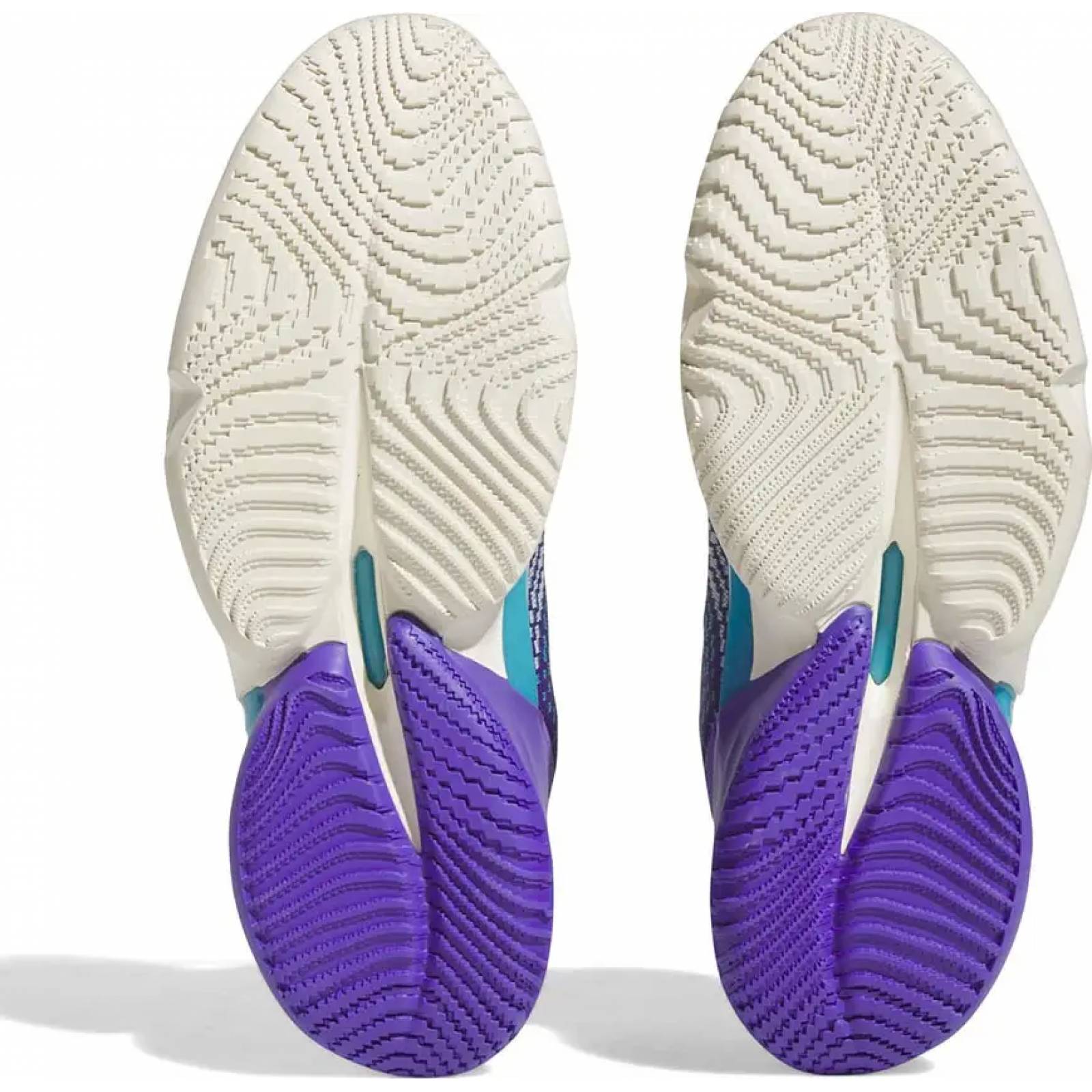 Tenis para basketball caballero morado Adidas modelo 0710