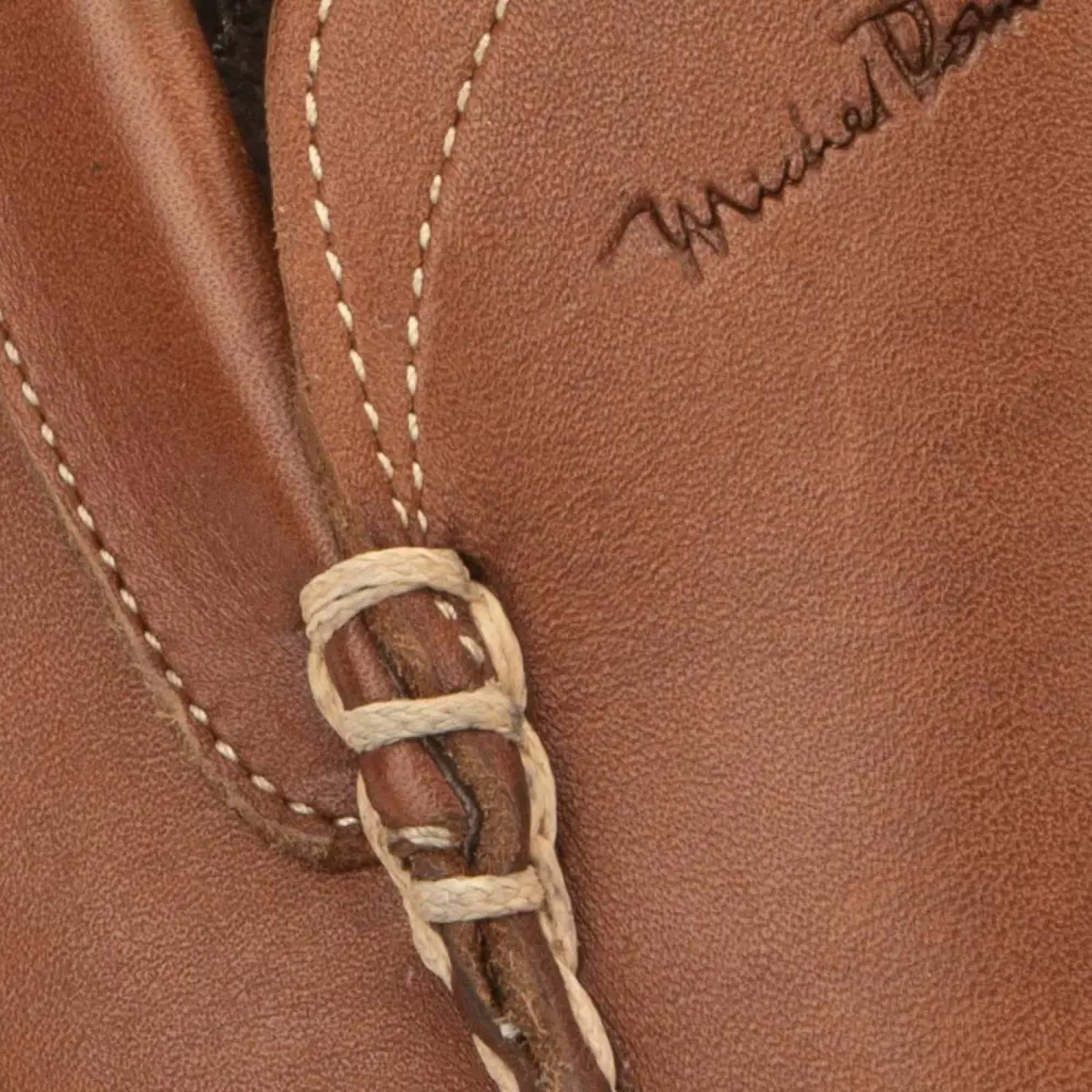 Mocasines caballero miel piel Michel Domit modelo 9V13