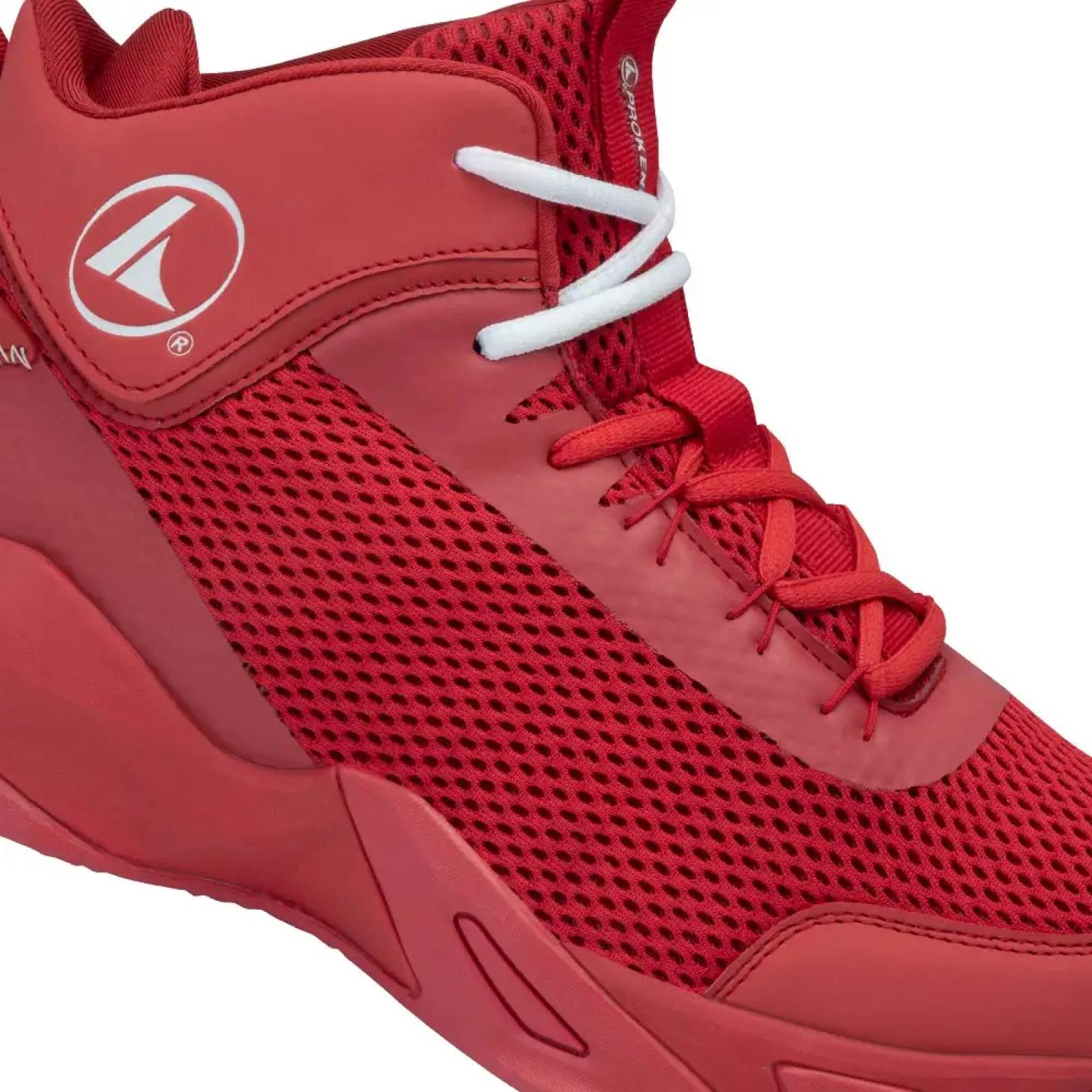 tenis basketball rojos