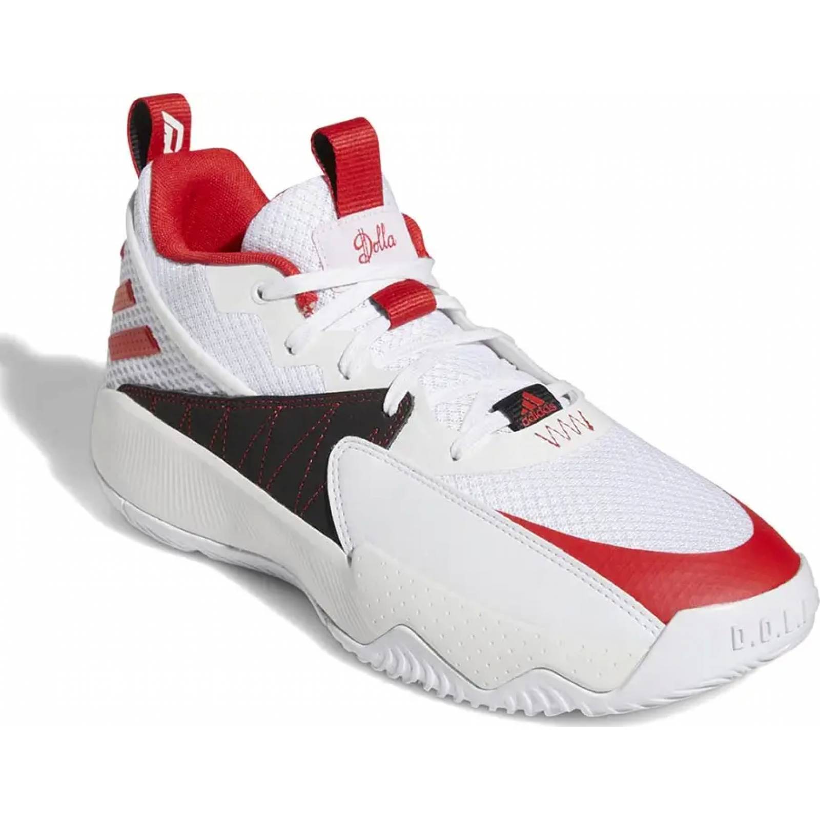 Tenis para basketball caballero blanco Adidas modelo 8965