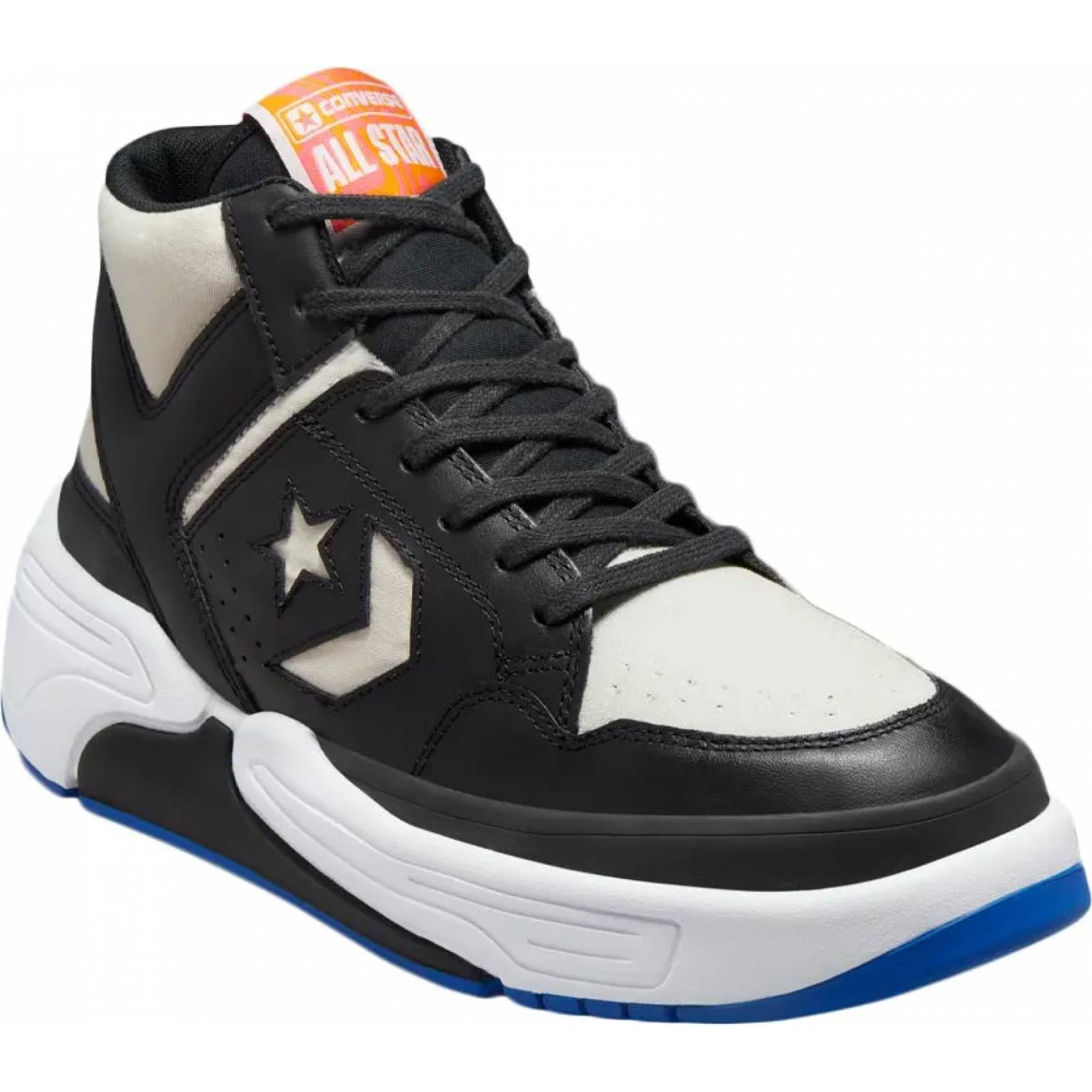 Tenis para basketball caballero negro piel Converse modelo 519C