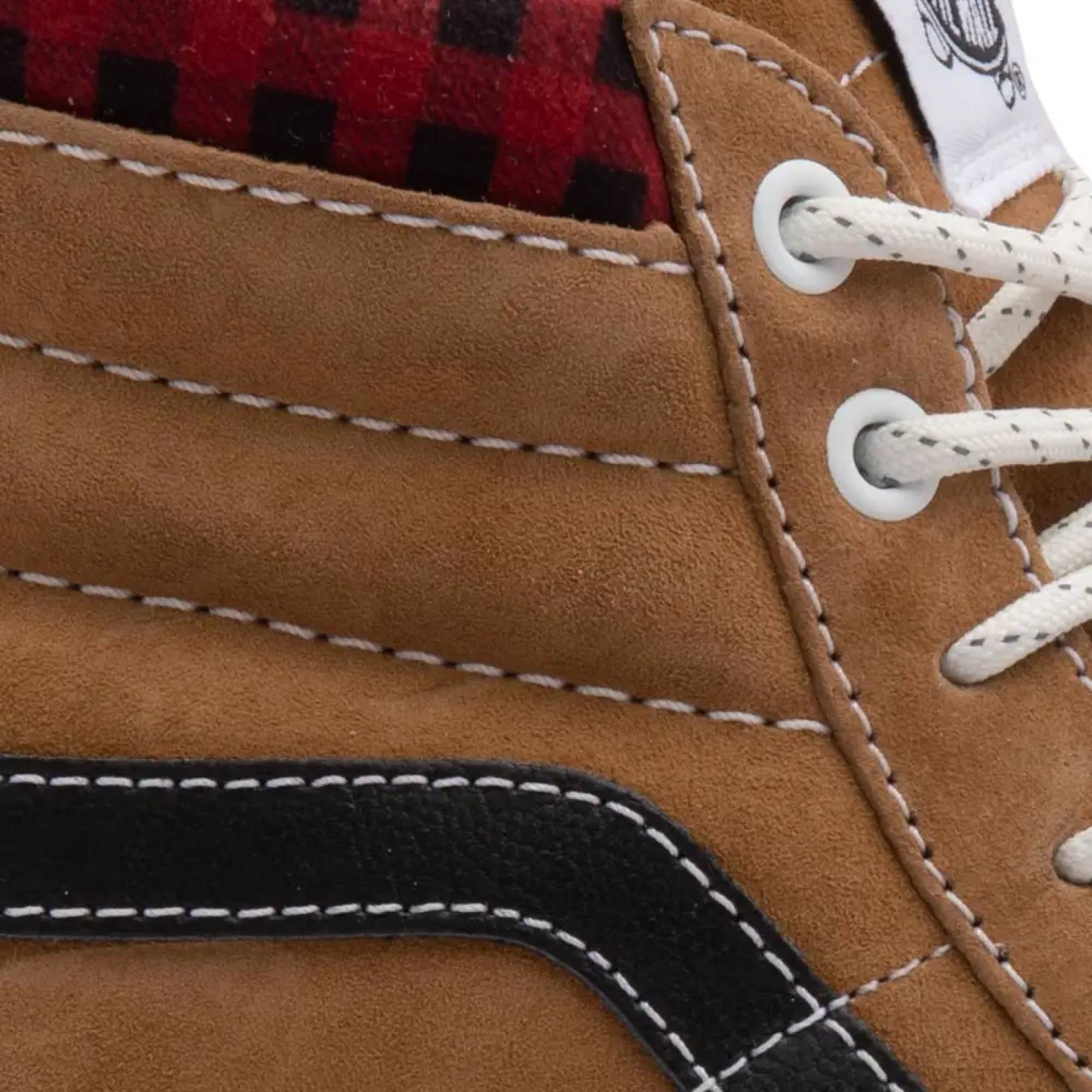 Tenis skate caballero cafe piel Vans Latino modelo YY49