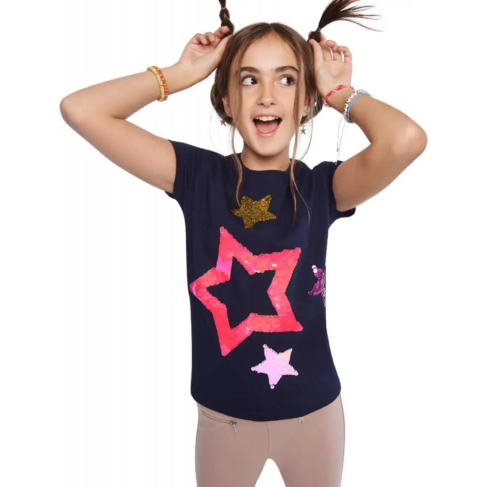 Playera mujer maravilla discount niña