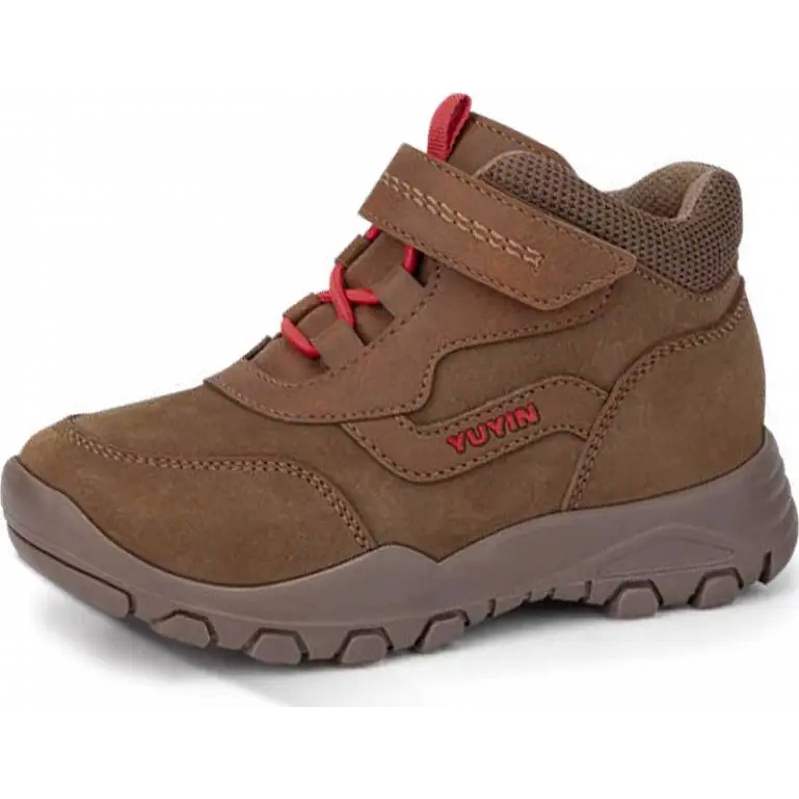 Bota hiker niño camel piel Yu Yin modelo 2440