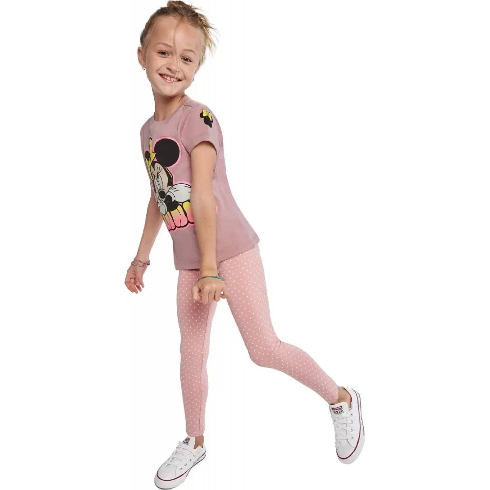 Playera casual niña maquillaje Disney modelo 2304