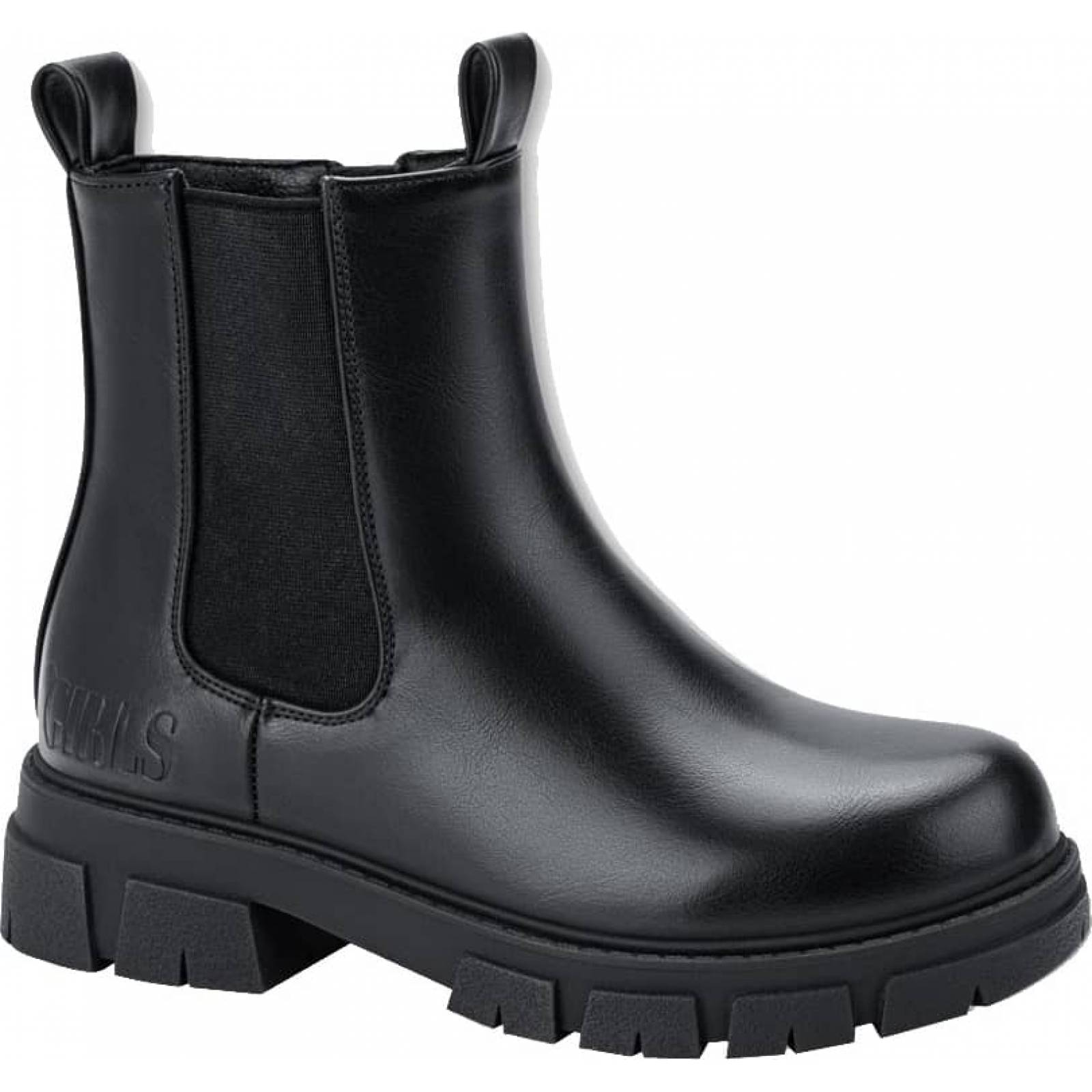 Bota moto niña negro Vivis Shoes Kids modelo 2039
