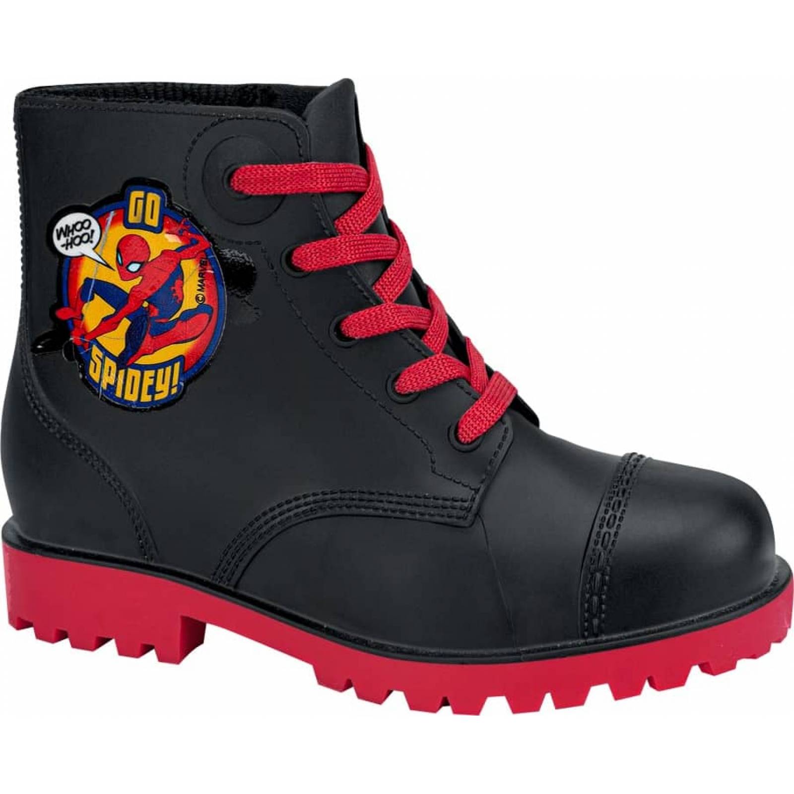 Botines niño negro Spiderman modelo 3003